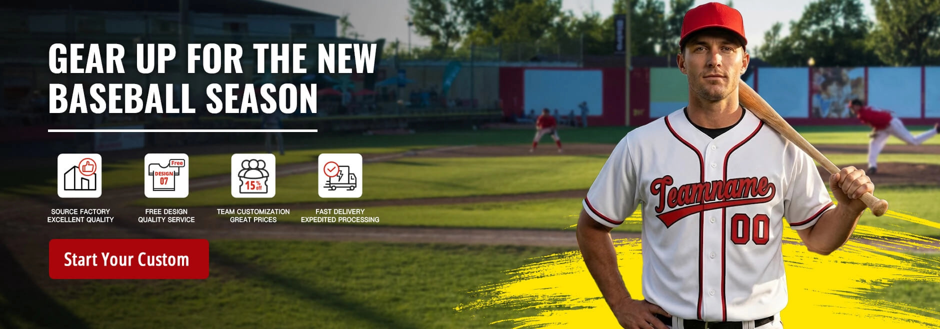 GEAR UP FOR THE NEWBASEBALL SEASON