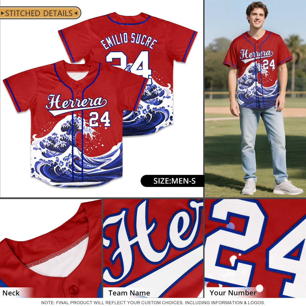 Custom Black Wave Graffiti Pattern Authentic Baseball Jersey