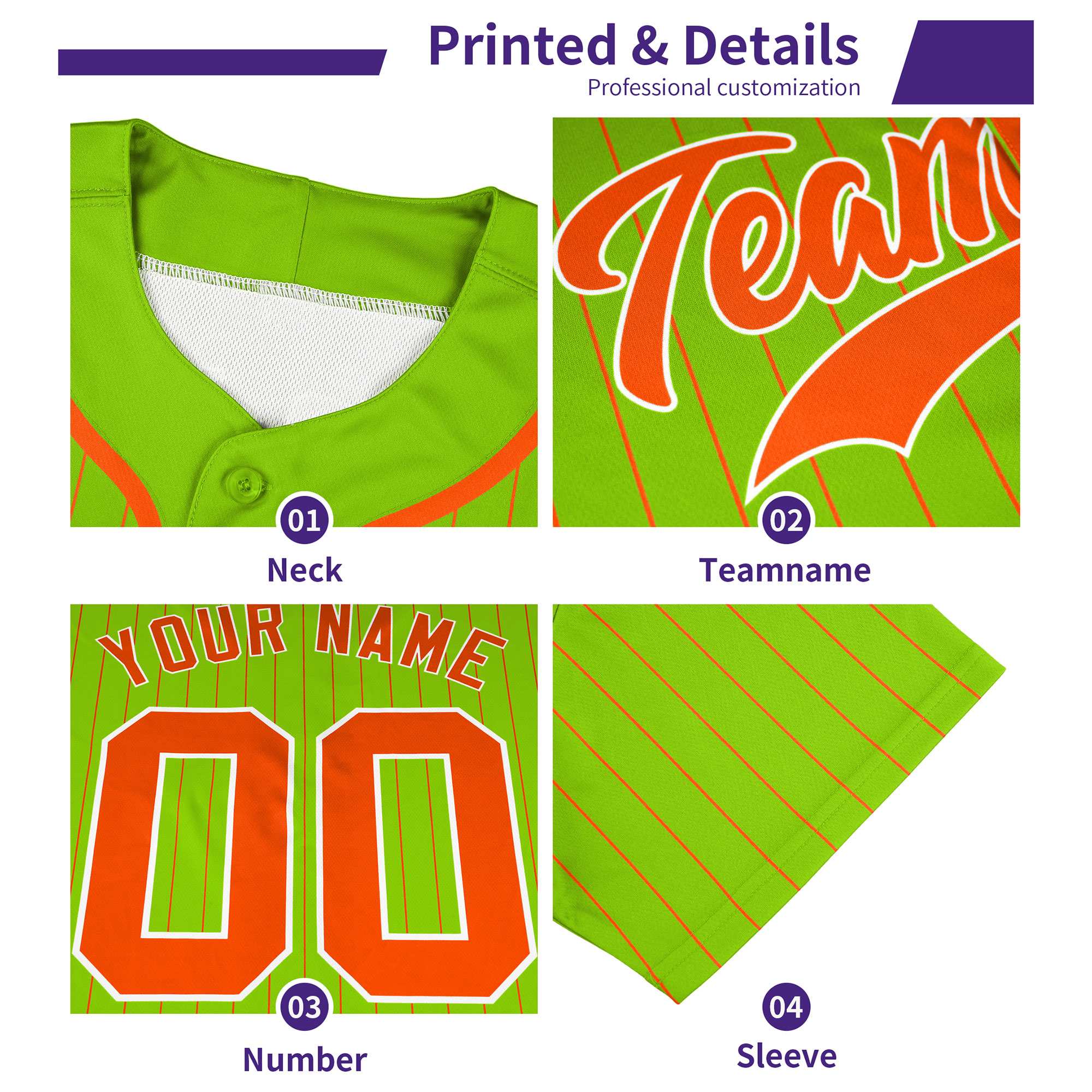 Custom White Red Stripe Fashion Authentic Two-Button Softball Jersey