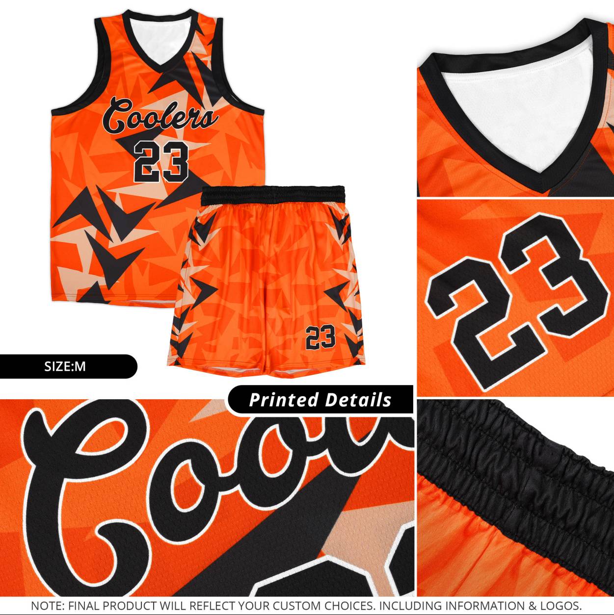 Custom Light Blue Boomerang Pattern Sets Basketball Jersey