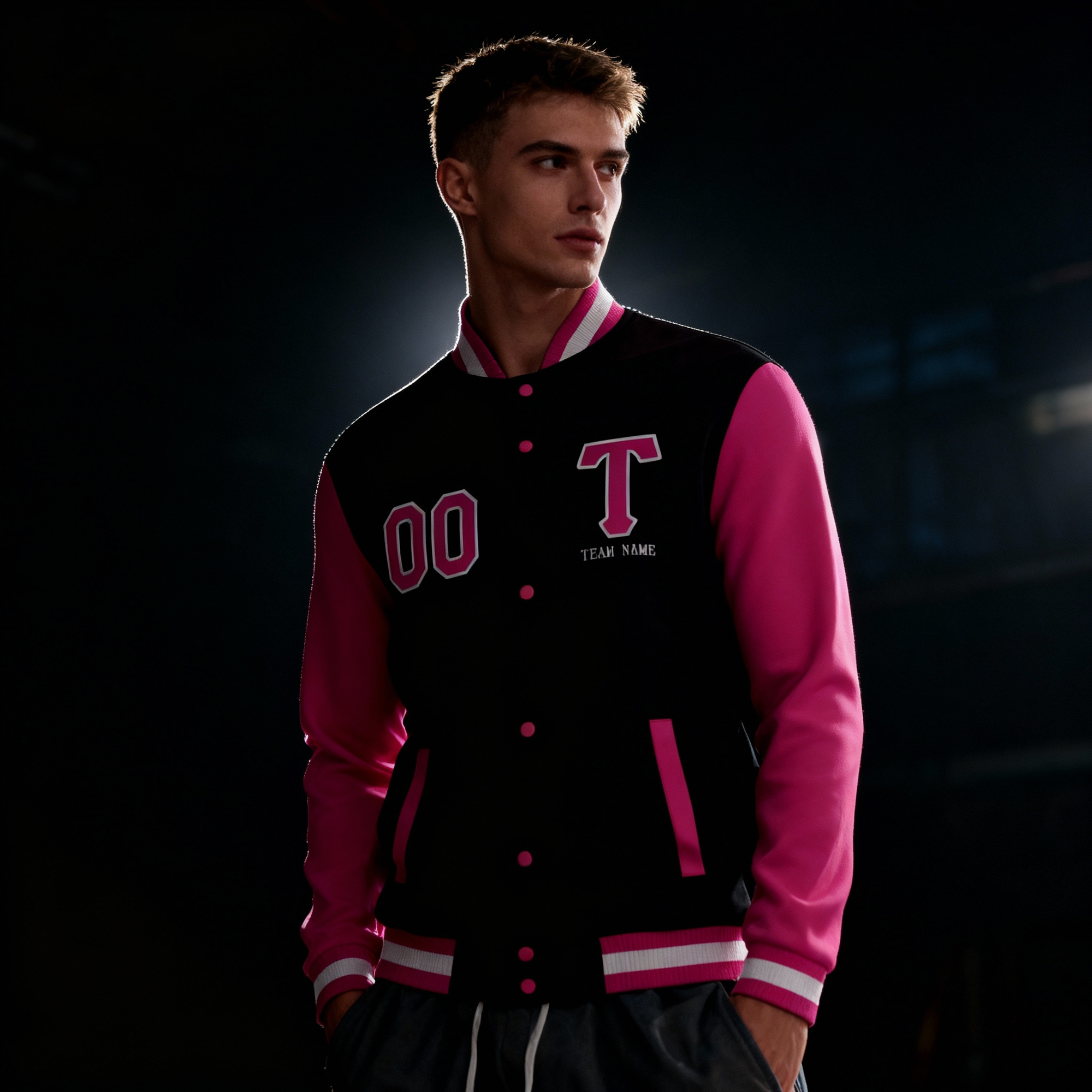 Custom Personalized Letterman Varsity Jacket Stitched Baseball Coats for Adults