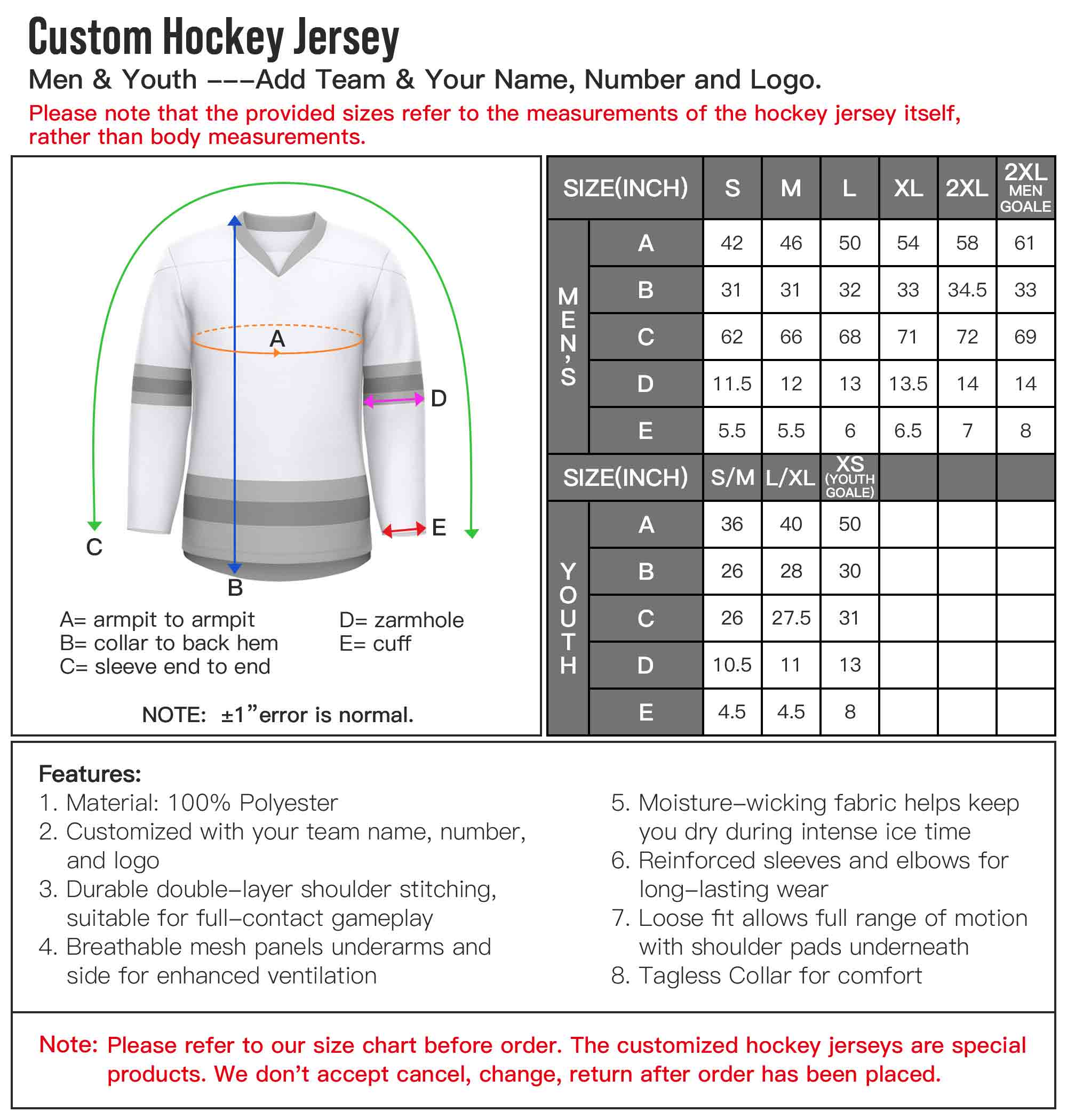 Custom Black Old Gold White Personalized Classic Lace-Up Neck Hockey Jersey ¨C Jen & Shawnee Collaboration Edition