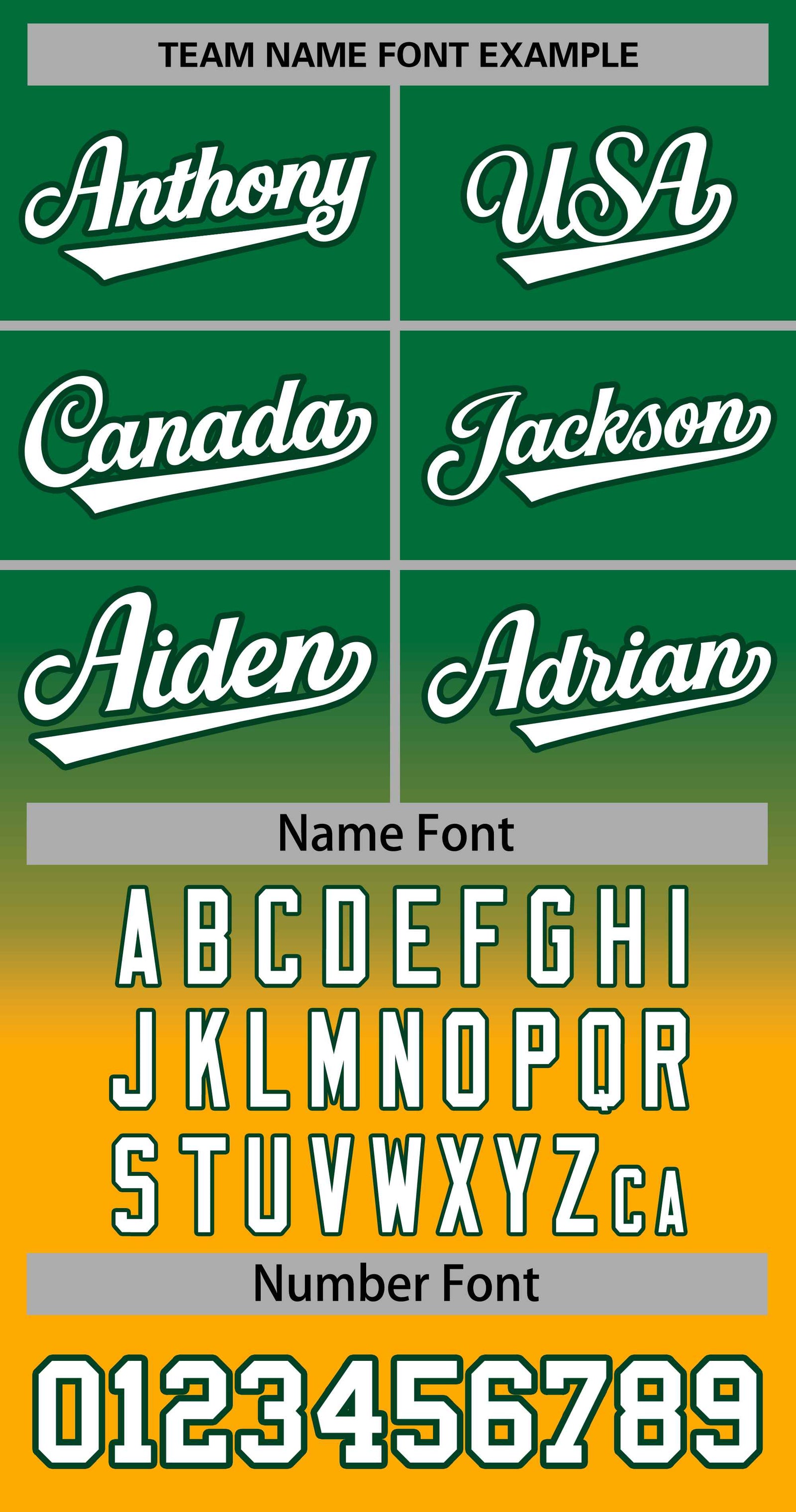 Custom Kelly Green Yellow-White Gradient Stripe Fashion Authentic Baseball Jersey