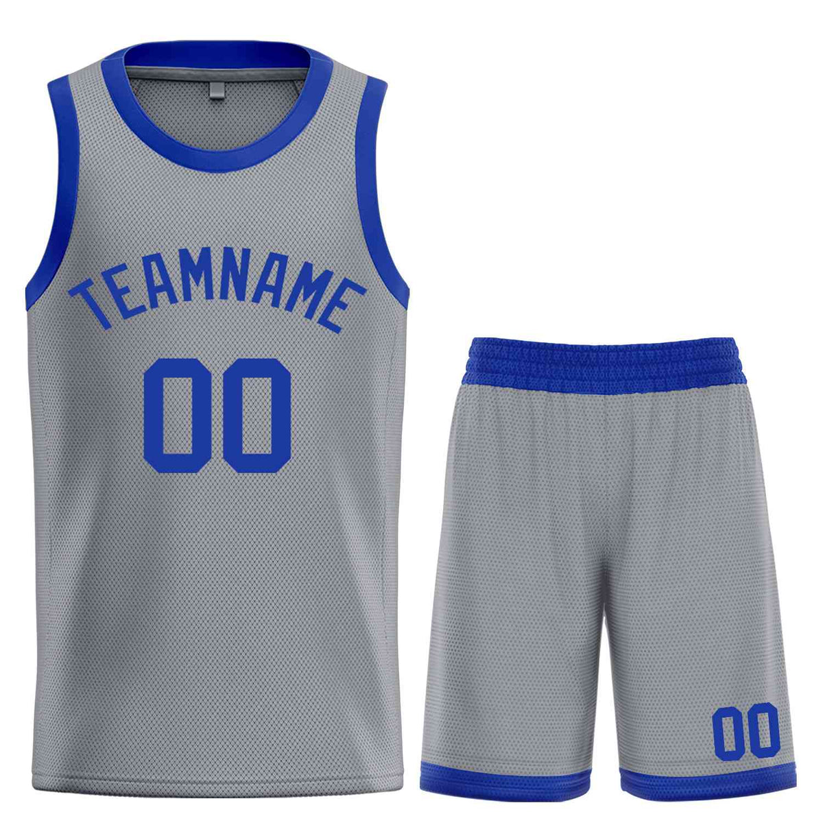 Custom Dark Gray Royal Classic Sets Bull Basketball Jersey