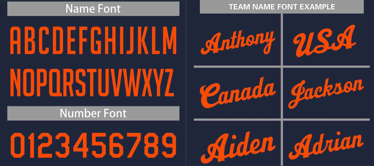 Custom Navy Orange Classic Sets Sports Uniform Basketball Jersey