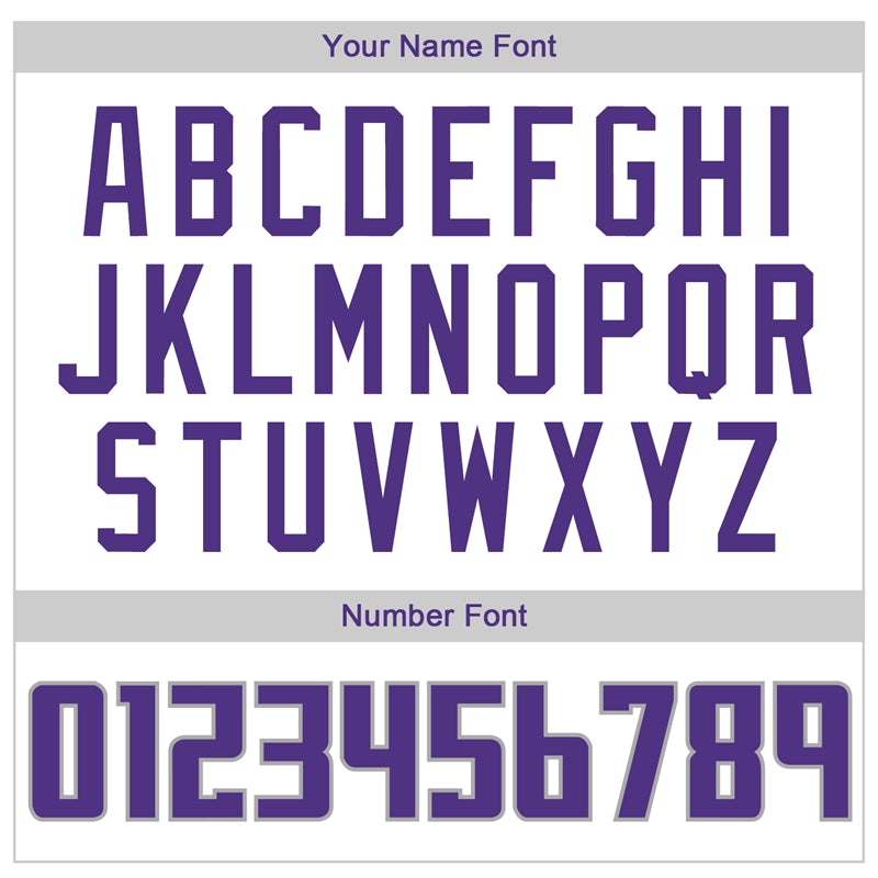 Custom White Gray-Purple Classic Sets Basketball Jersey