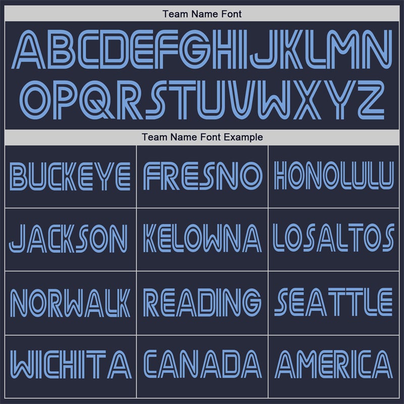 Custom Navy Lt Blue Classic Sets Basketball Jersey