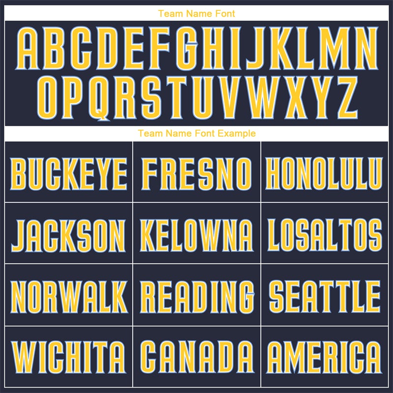 Custom Navy Yellow-Yellow Classic Sets Basketball Jersey