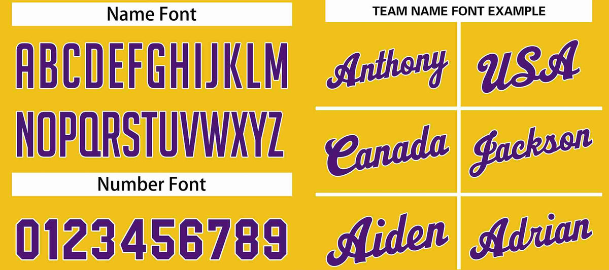 Custom Yellow Purple-White Classic Sets Sports Uniform Basketball Jersey