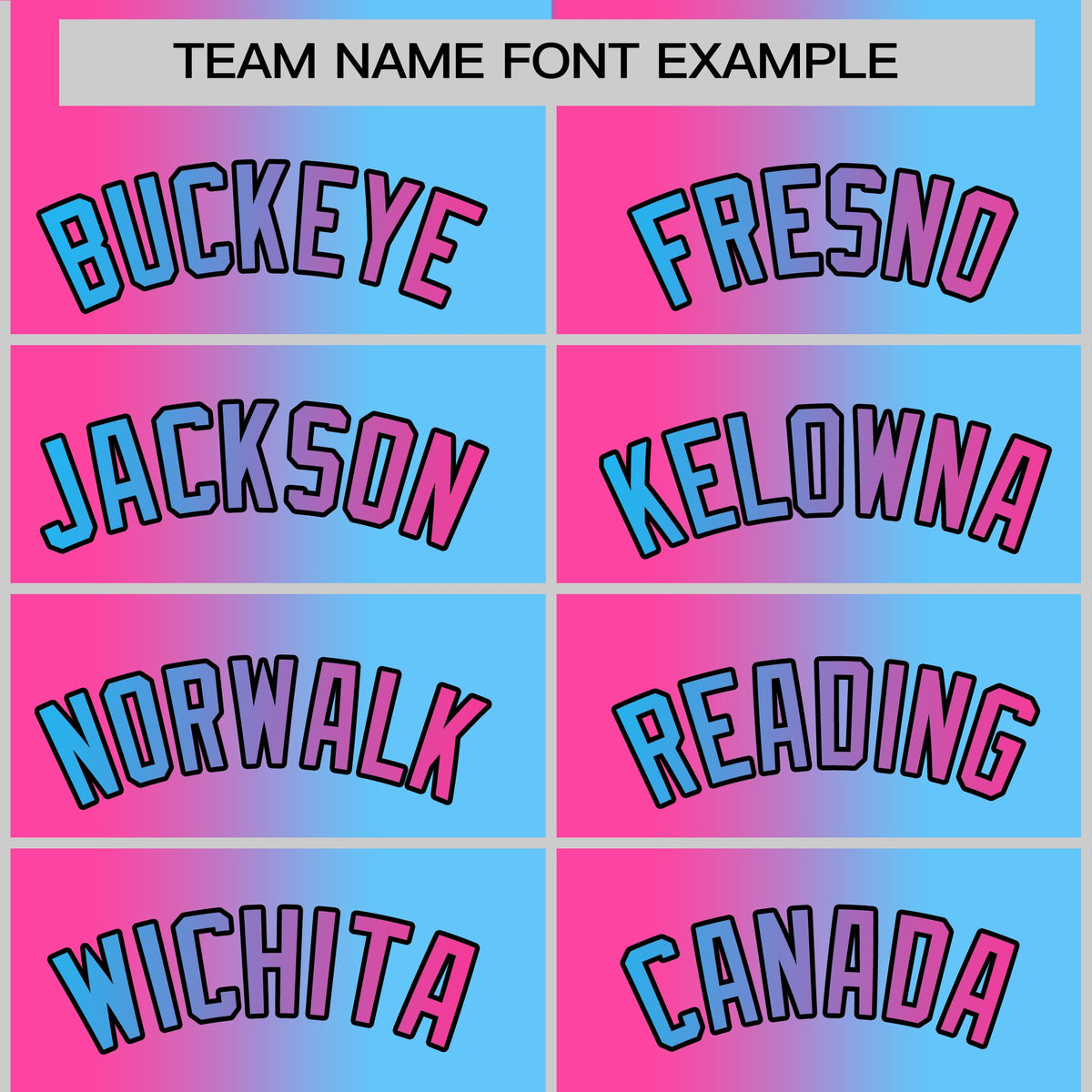 Basketball Jersey Font