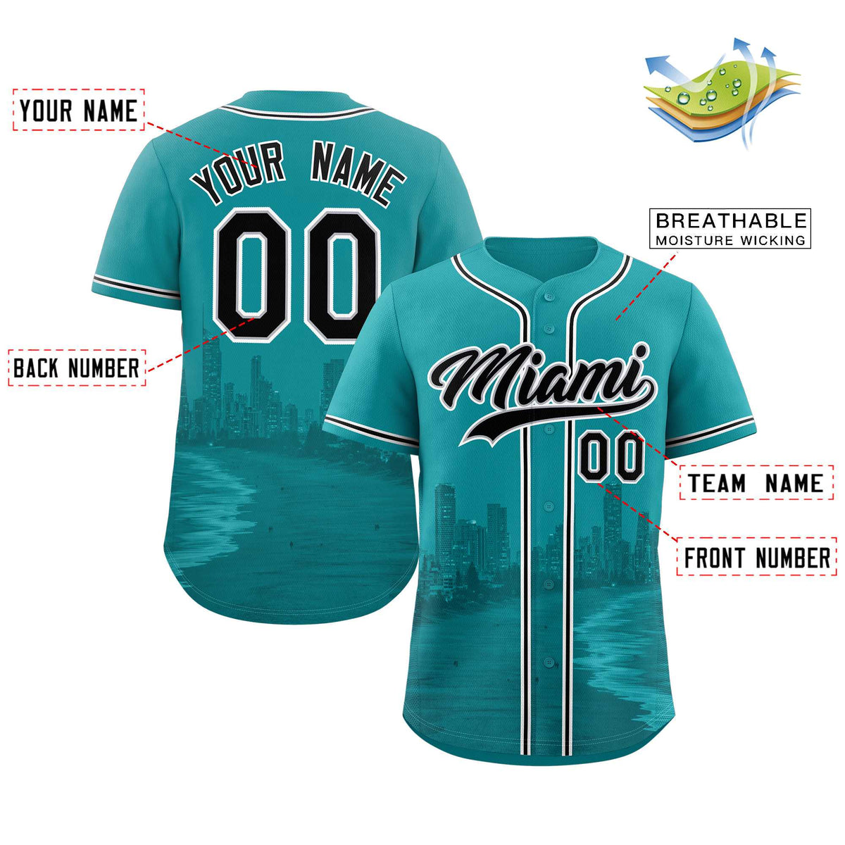 Customize Jersey Baseball