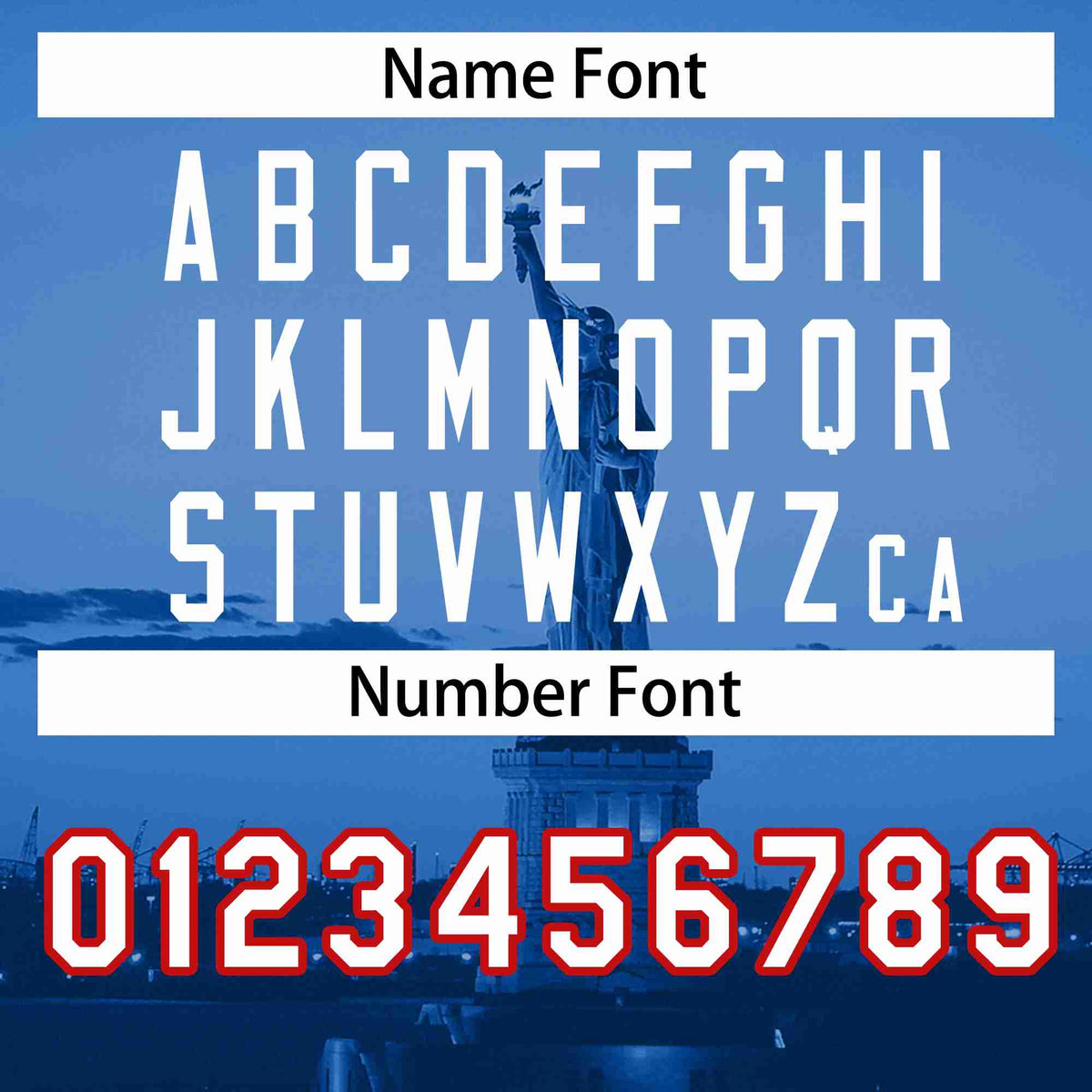 Custom Royal White-Red New York City Connect Baseball Jersey