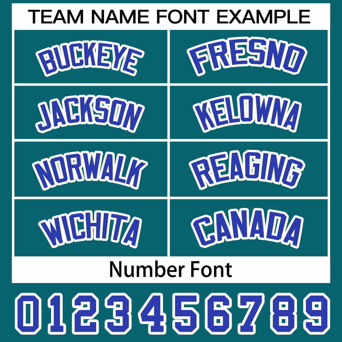 Custom Aqua Royal-White Classic Style Dog Jersey