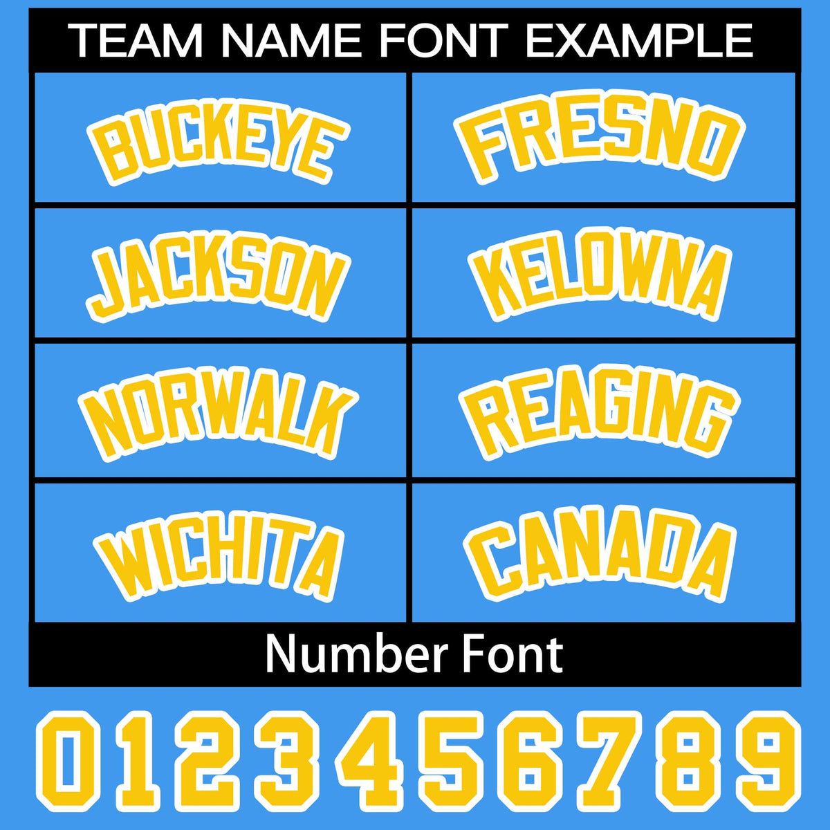 Custom Powder Blue Gold-White Classic Style Dog Jersey