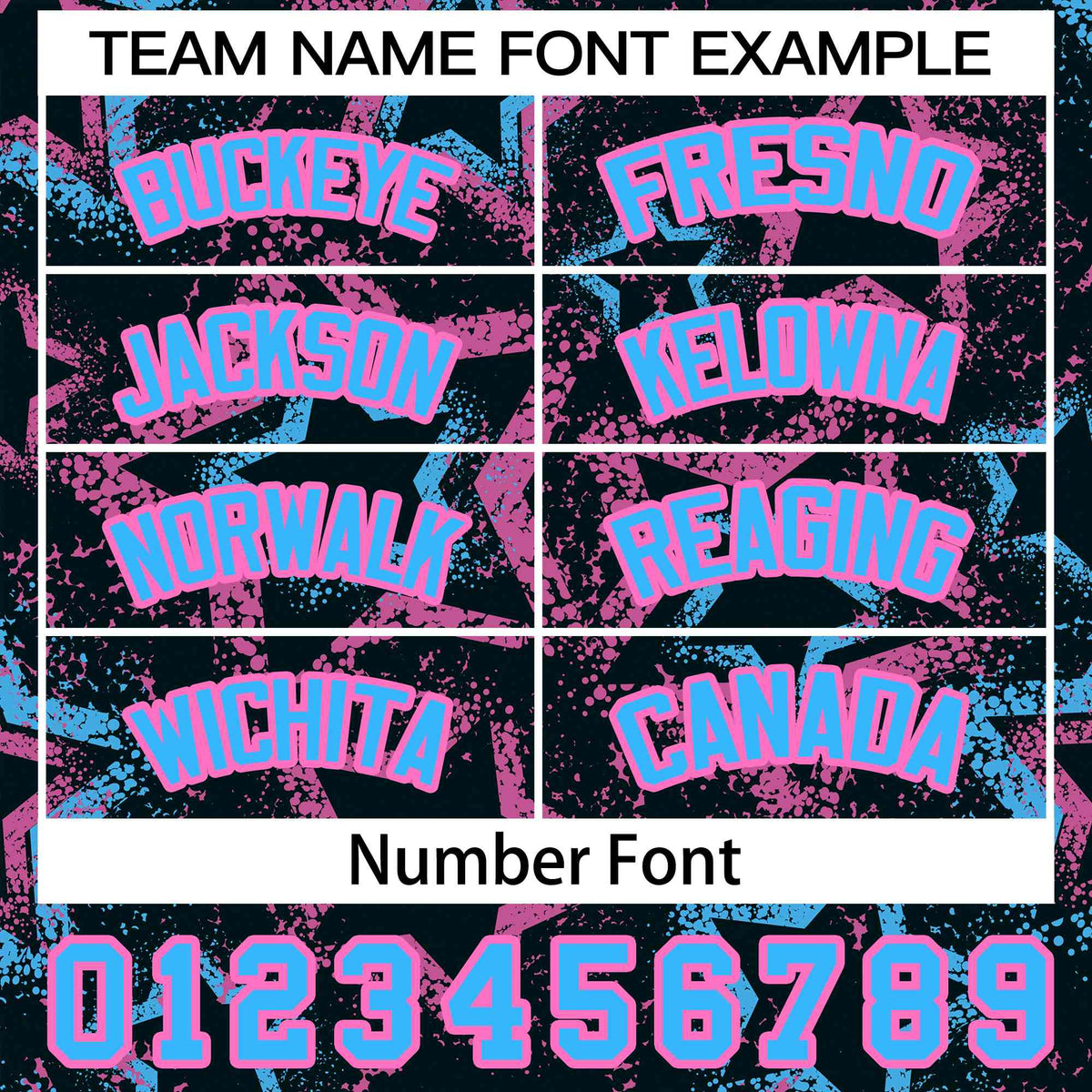 Custom Powder Blue Pink Graffiti Pattern Dog Jersey