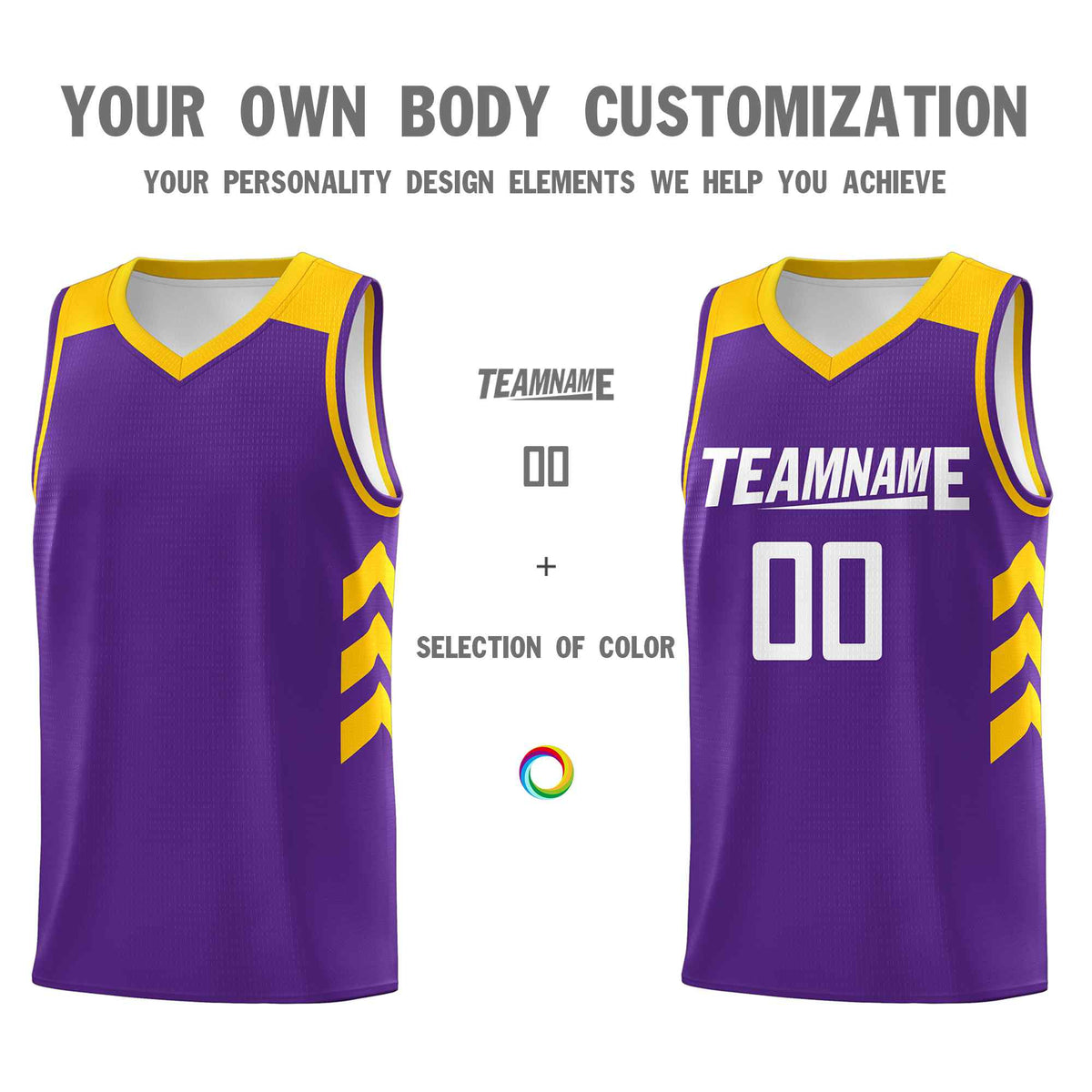 Custom Purple White Classic Sets Sports Uniform Basketball Jersey