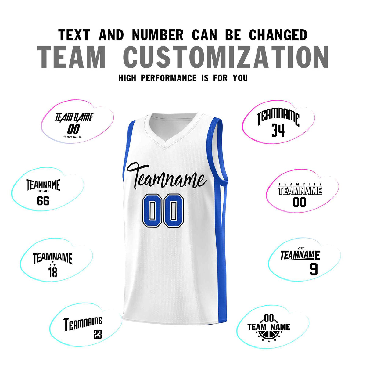 Custom White Black Classic Sets Sports Uniform Basketball Jersey