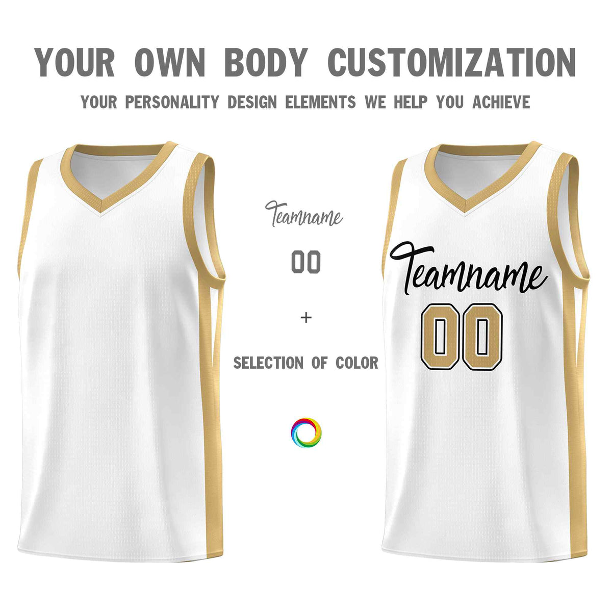 Custom White Black Classic Sets Sports Uniform Basketball Jersey