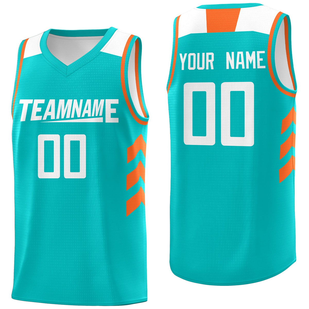 Custom Light Green White-Orange Classic Tops Men Casual Basketball Jersey