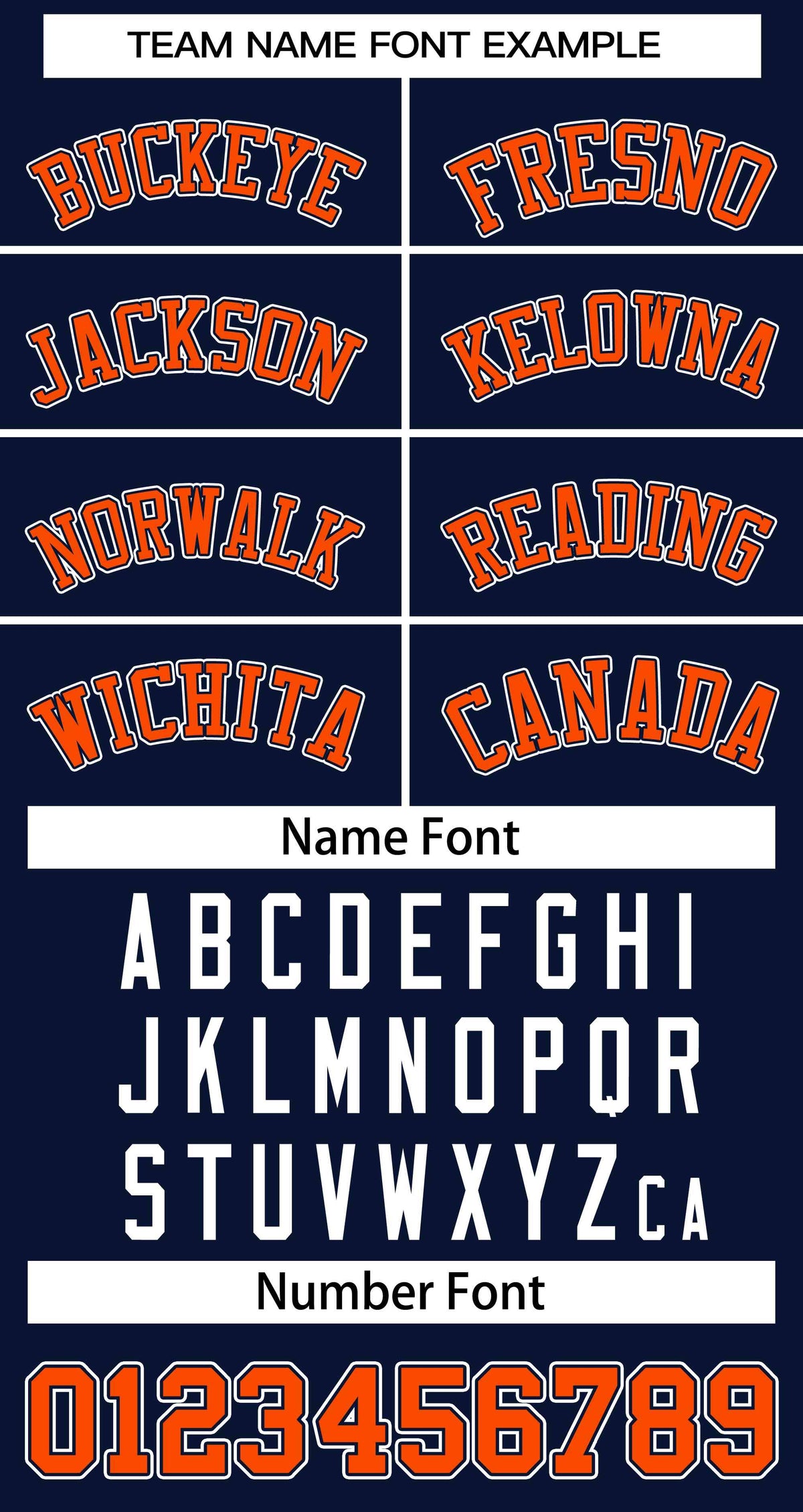Custom Navy Orange-Navy Classic Style Authentic Two-Button Softball Jersey