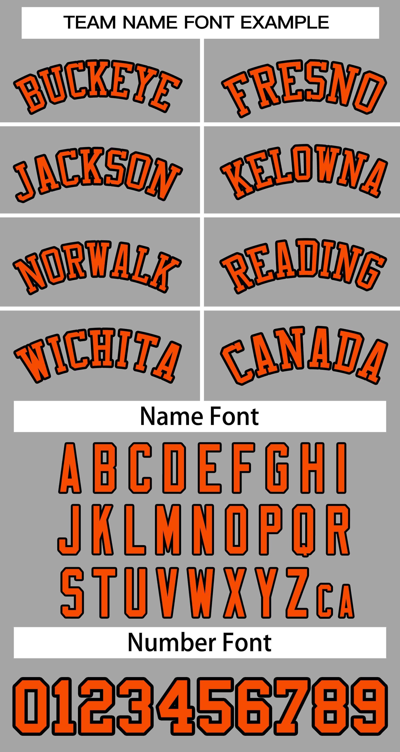 Custom Gray Orange-Black Classic Style Authentic Two-Button Softball Jersey