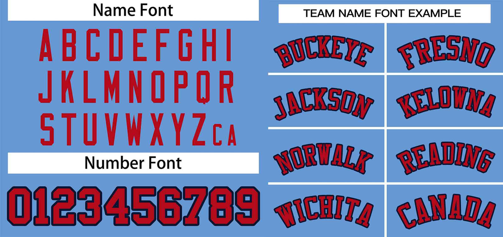 Custom Light Blue Red-Navy Classic Style Authentic Two-Button Softball Jersey