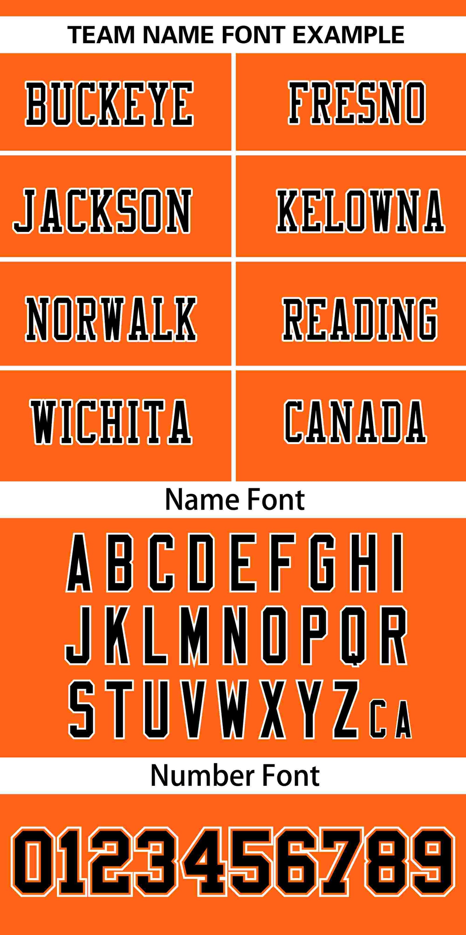 Custom Orange Black Insert Color Design Mesh Authentic Football Jersey