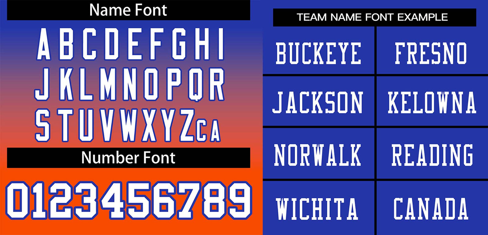 Custom Royal Orange-White Gradient Fashion Outdoor Authentic Football Jersey