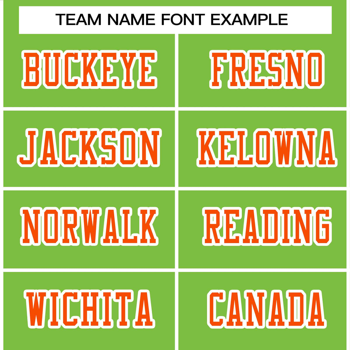 Custom Neon Green Orange-White Classic Style Authentic Football Jersey