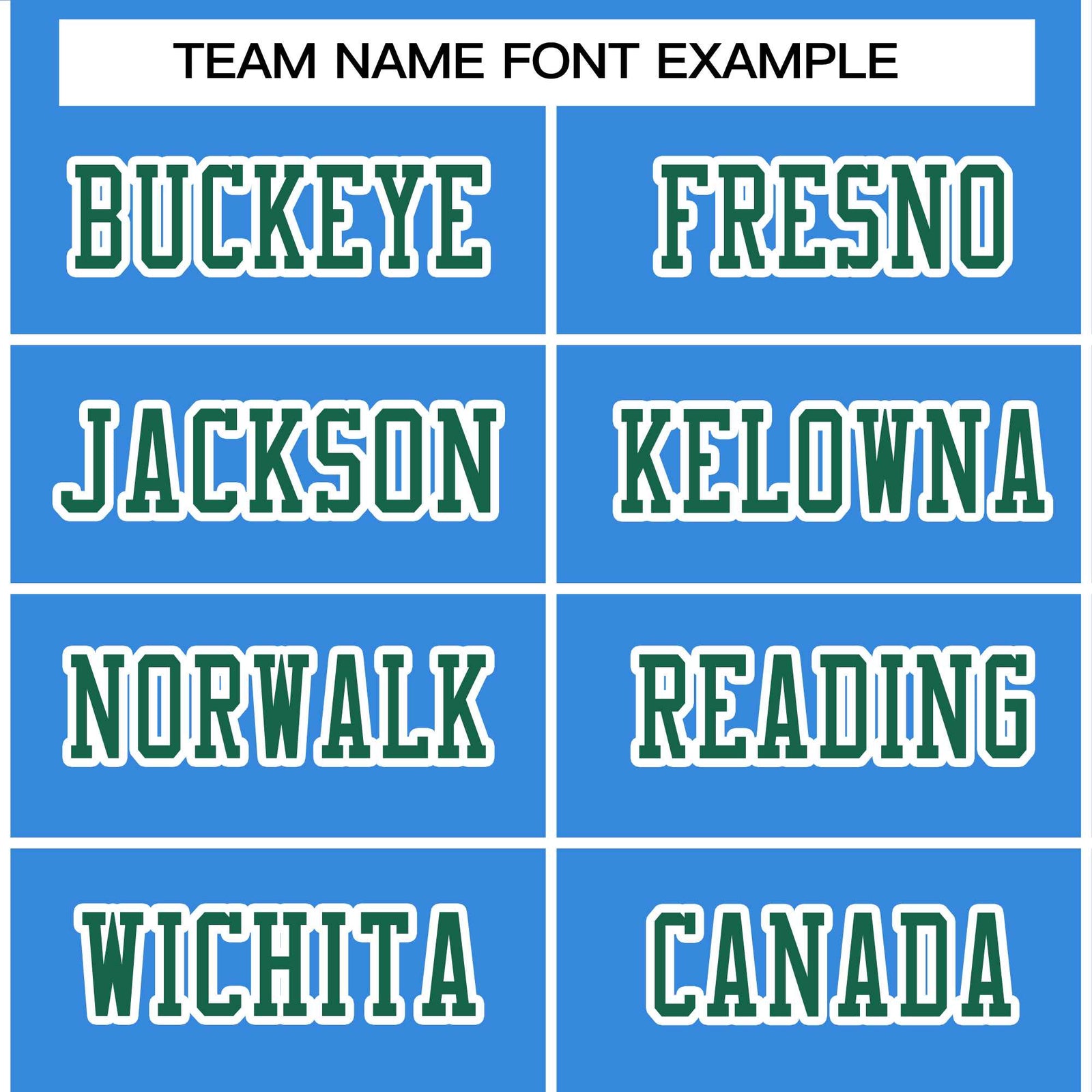 Custom Powder Blue Kelly Green-White Classic Style Authentic Football Jersey