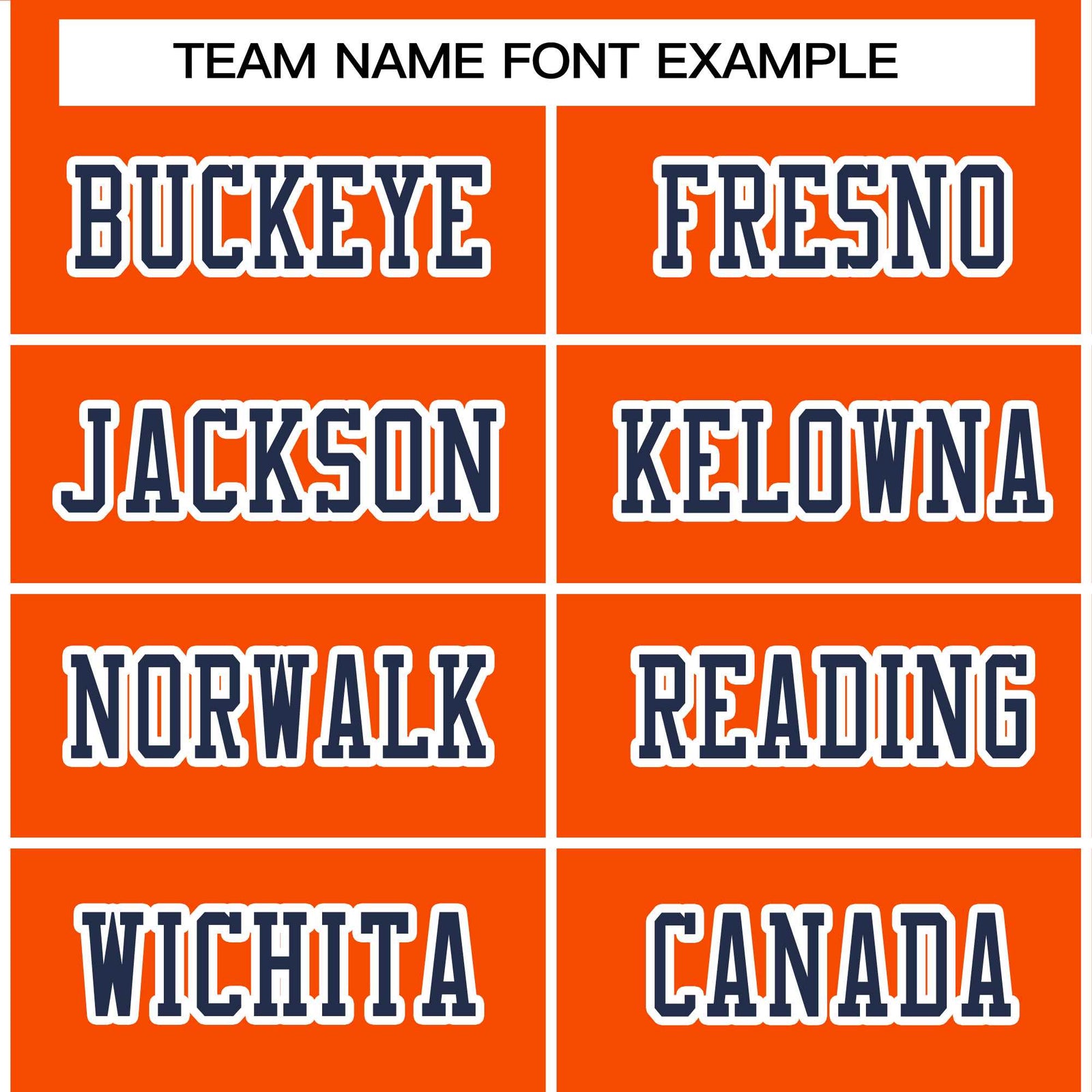 Custom Orange Navy-White Classic Style Authentic Football Jersey