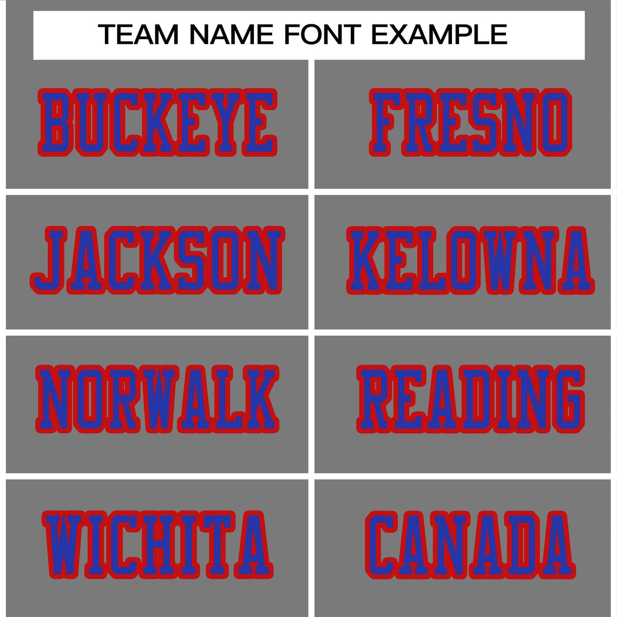 Custom Gray Royal-Red Classic Style Authentic Football Jersey