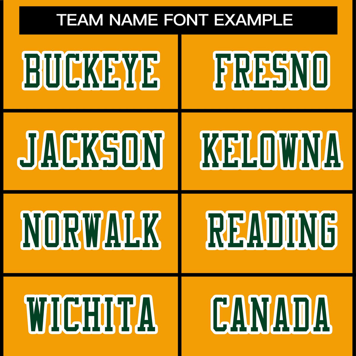 Custom Gold Green-White Classic Style Authentic Football Jersey