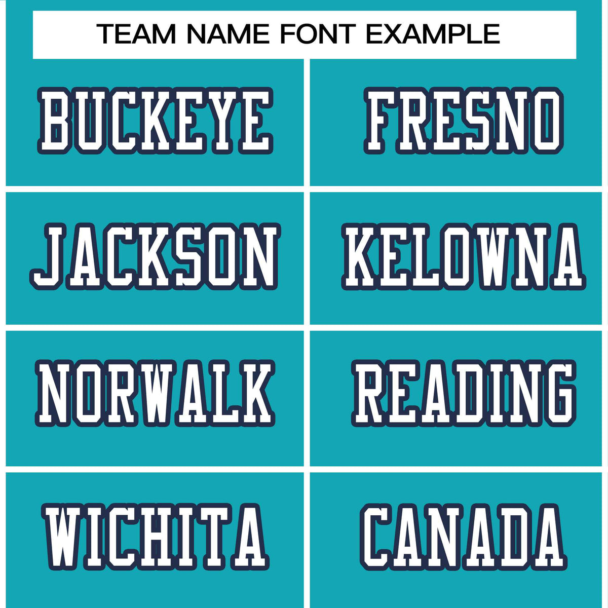 Custom Aqua White-Navy Classic Style Authentic Football Jersey