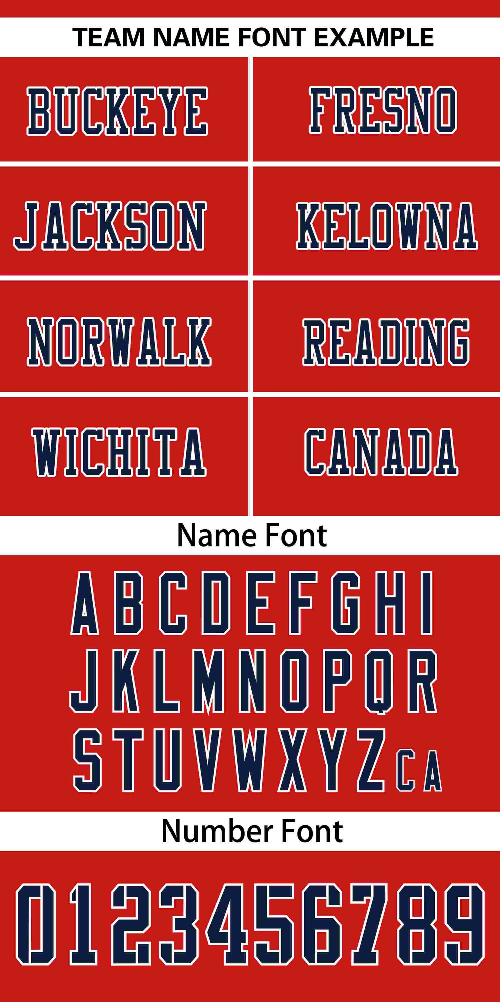 Custom Red Navy-White Classic Style Mesh Authentic Football Jersey