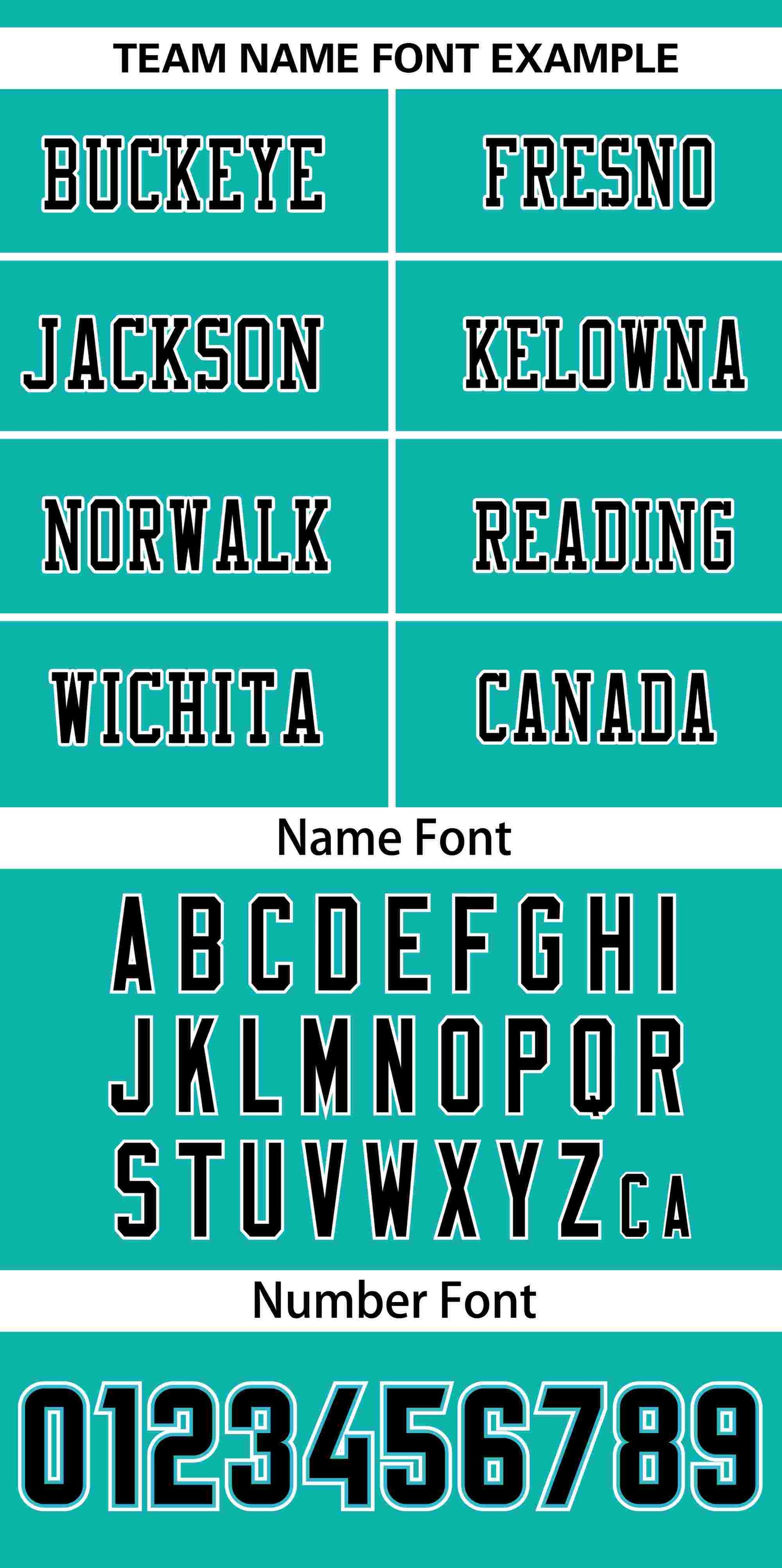 Custom Aqua Black-White Classic Style Mesh Authentic Football Jersey