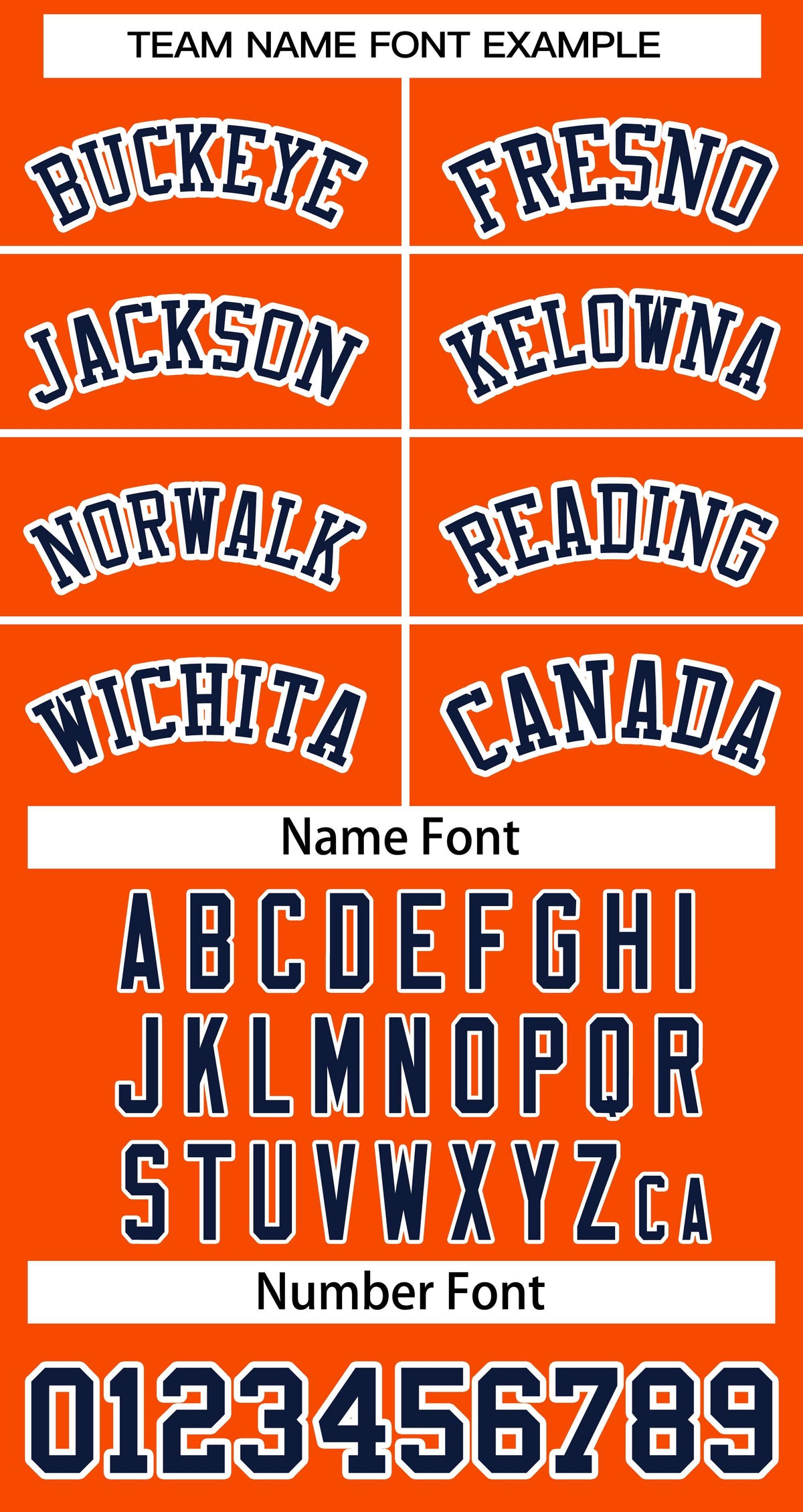 Custom Orange Navy-White Classic Style Baseball Jersey For Women