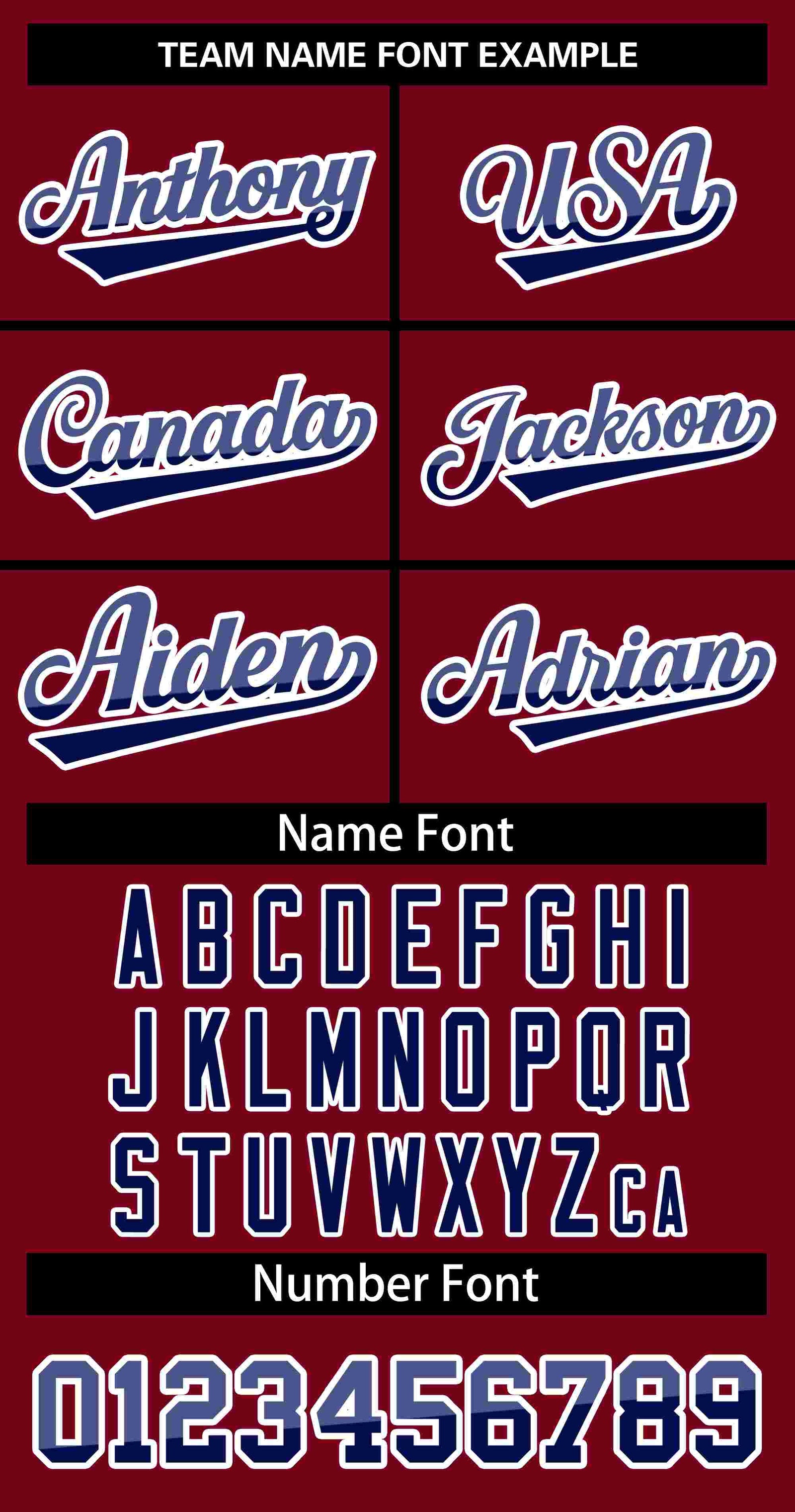 Custom Crimson Purple Navy-White Stripe Font Gradient Fashion Authentic Baseball Jersey