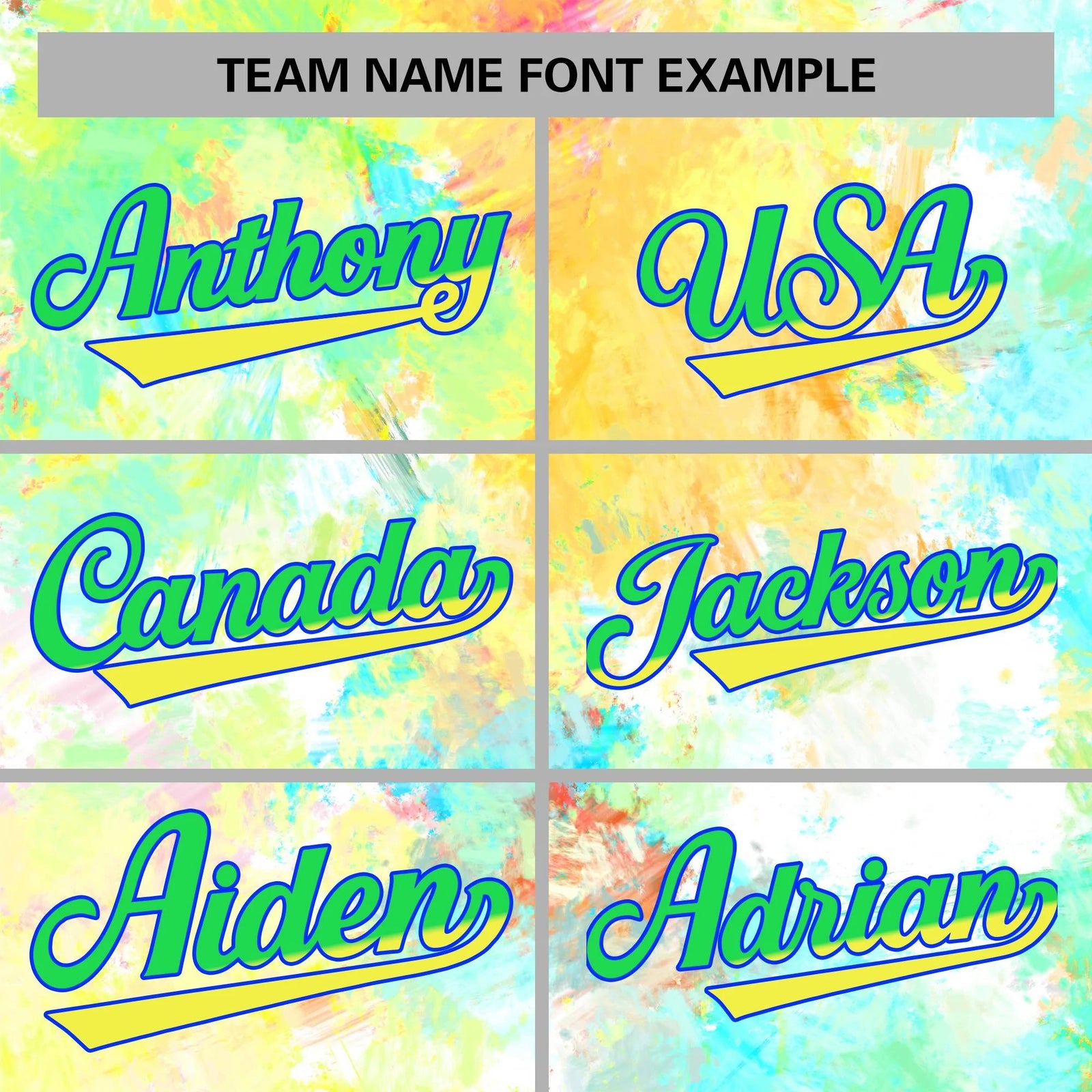 Custom Neon Green Gold-Royal Splashes Graffiti Pattern Varsity Jacket for Team