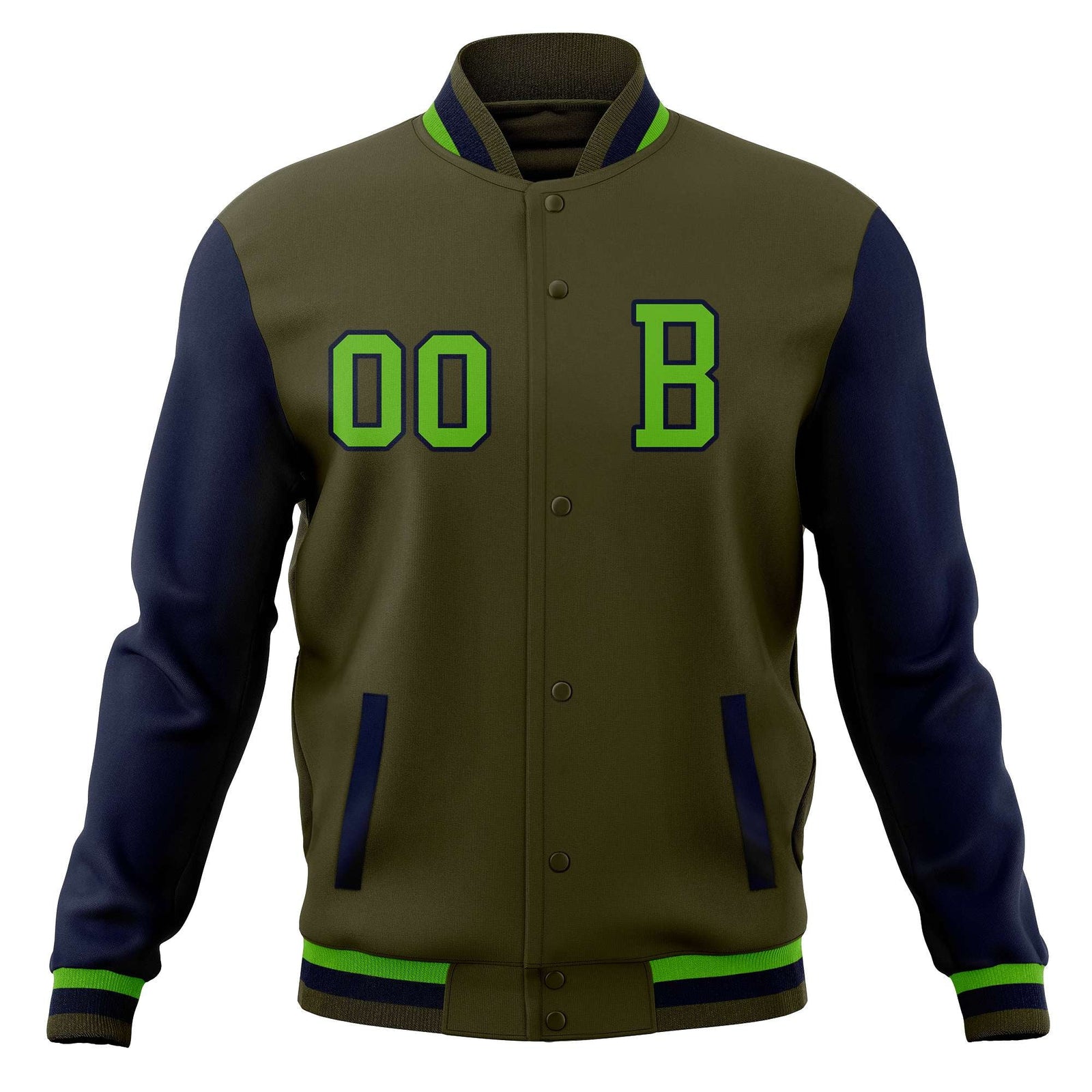 Custom Full-Snap Baseball Coats Crafted Varsity Letterman Jackets