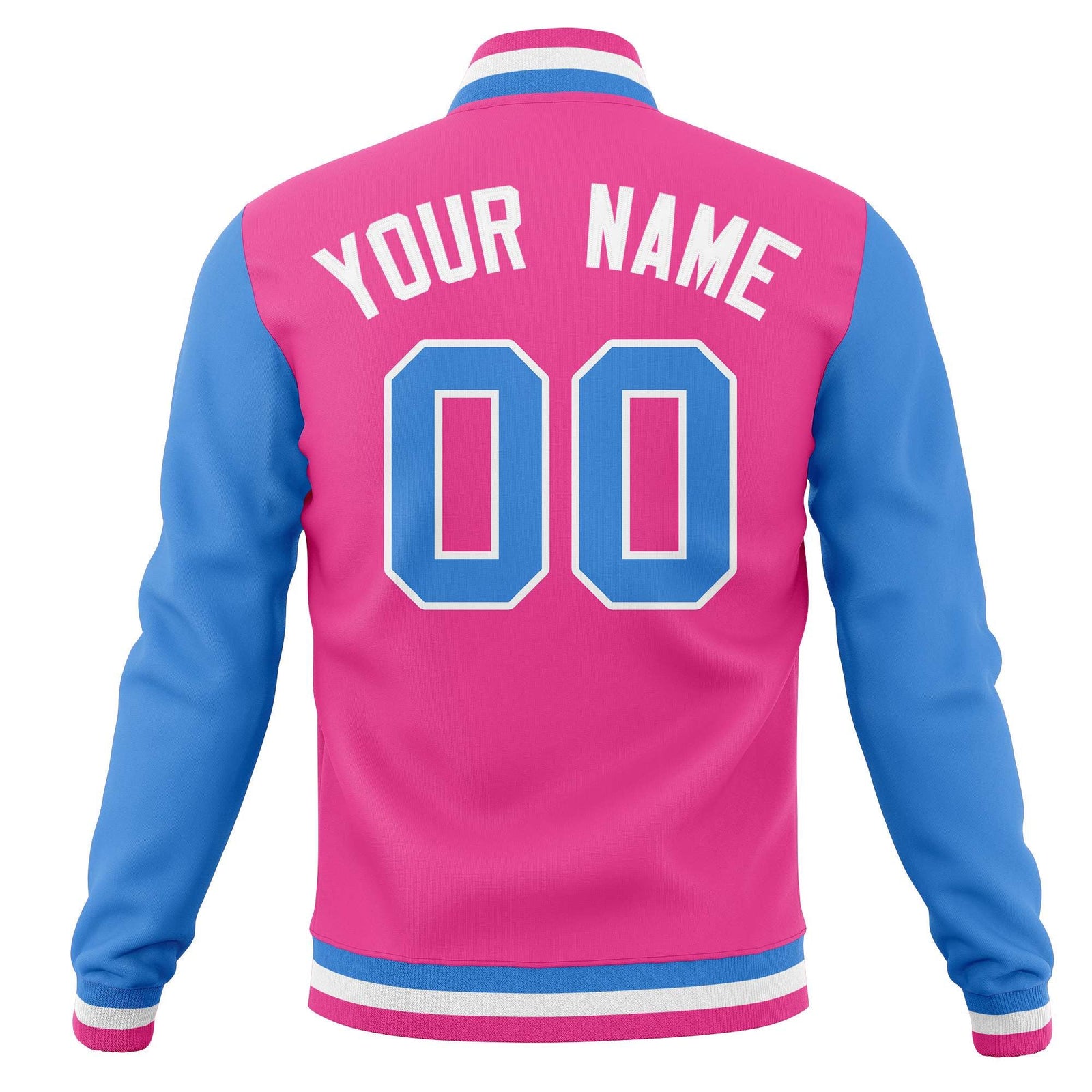 Custom Varsity Letterman Jacket Personalized Full-Snap Stitched Baseball Coats