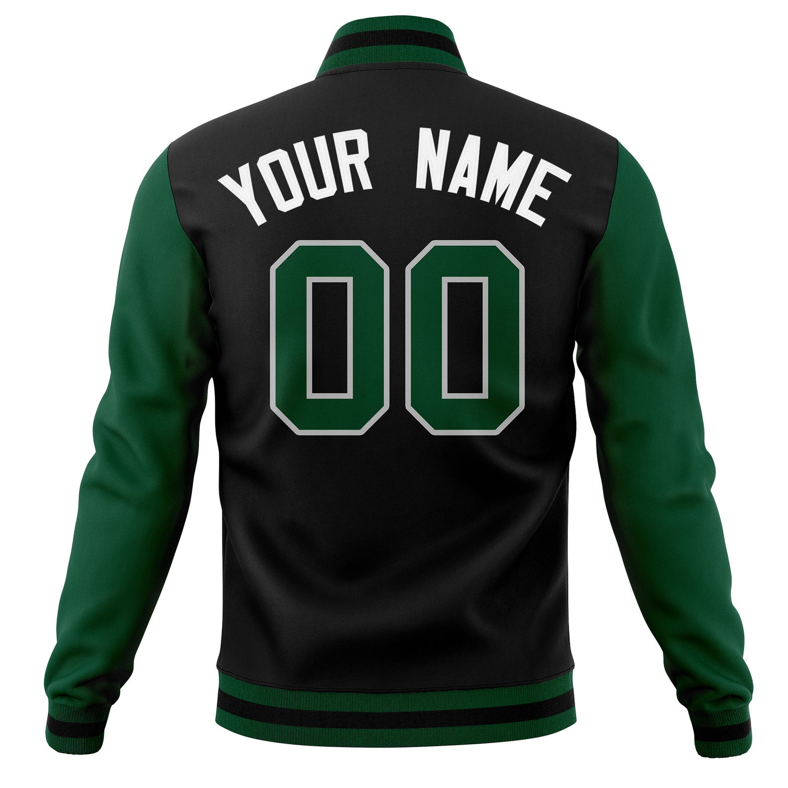 Custom Full-Snap Baseball Coats with Personalized Stitched Varsity Letterman Jacket