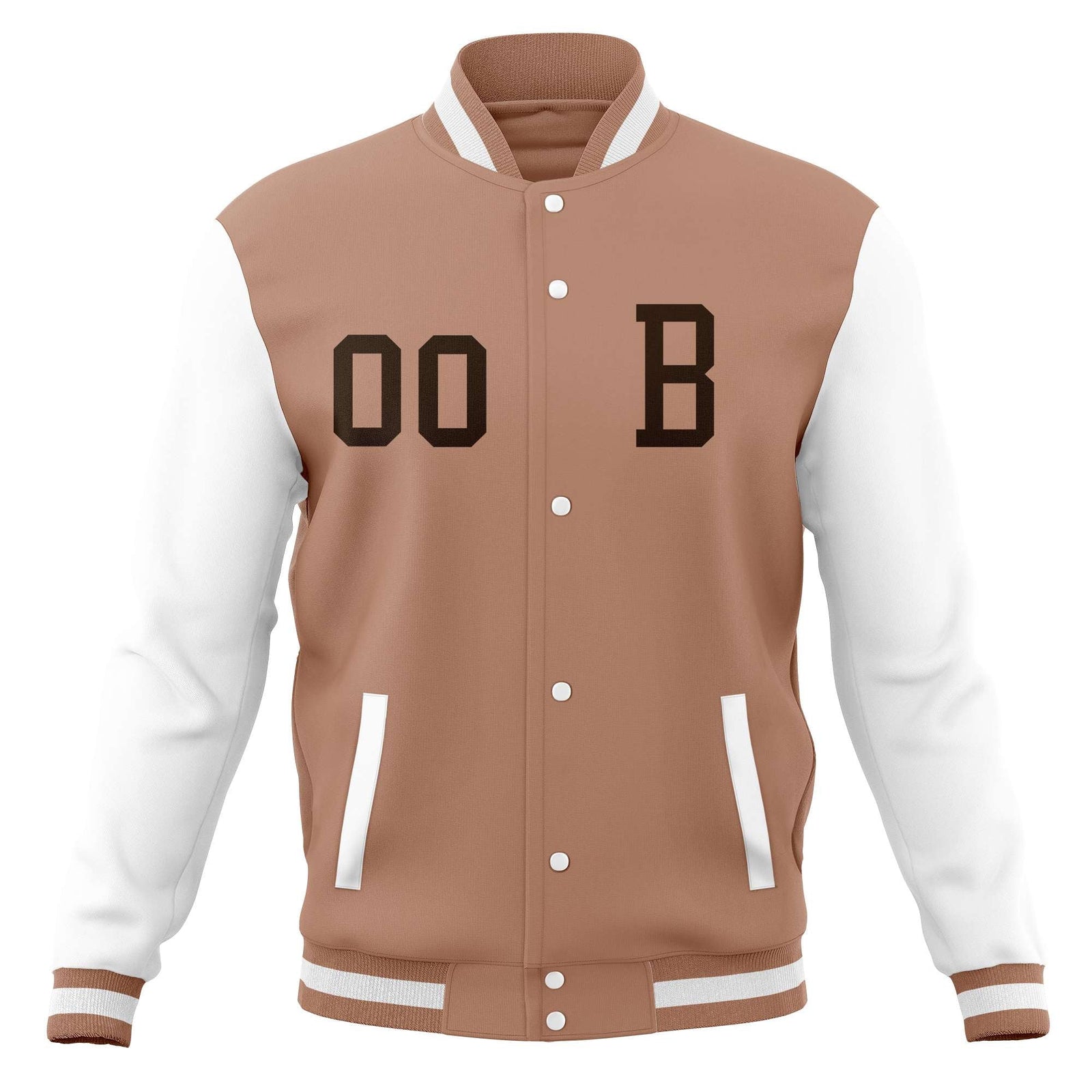 Custom Full-Snap Baseball Coats with Personalized Stitched Varsity Letterman Jacket