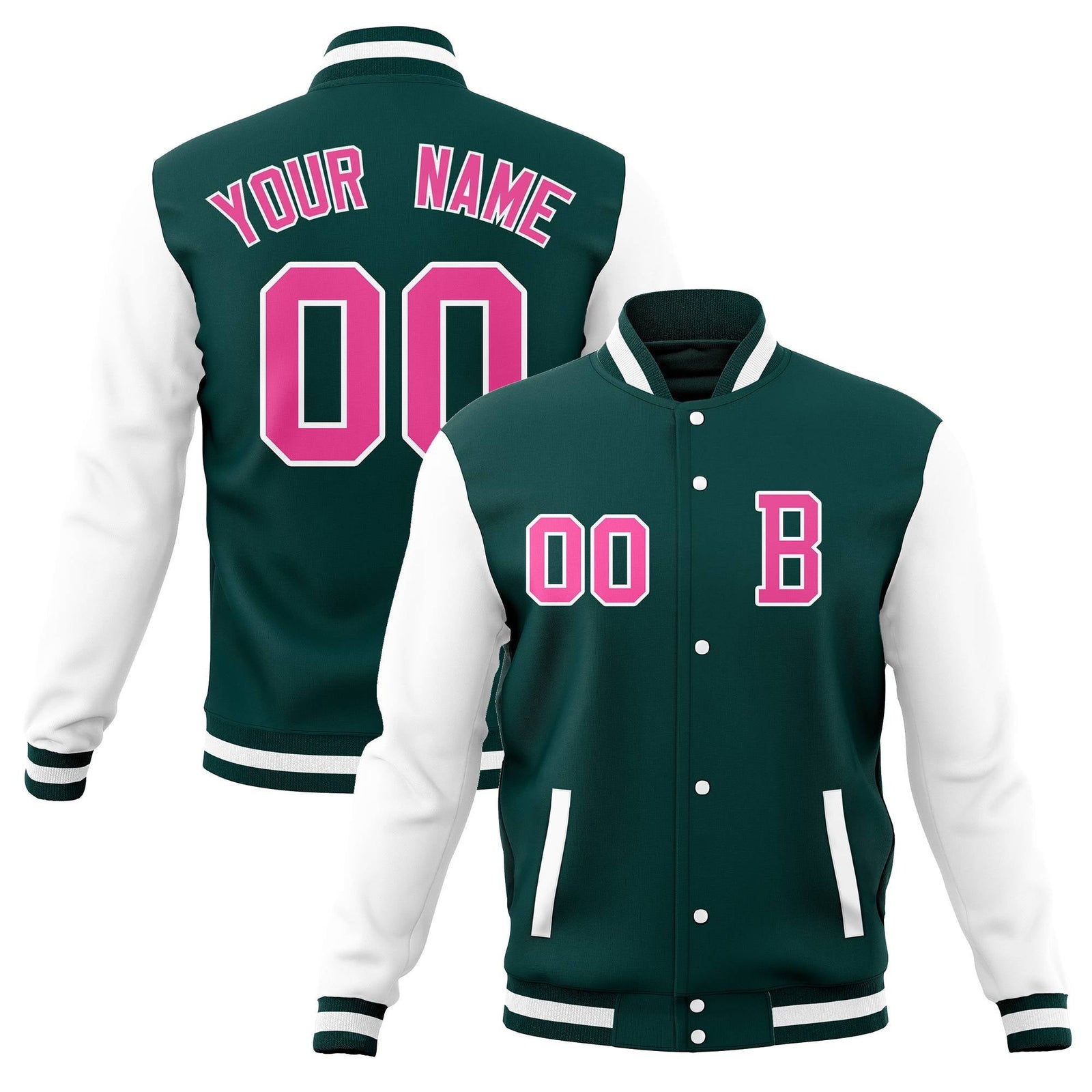 Custom Full-Snap Baseball Coats Crafted Varsity Letterman Jackets