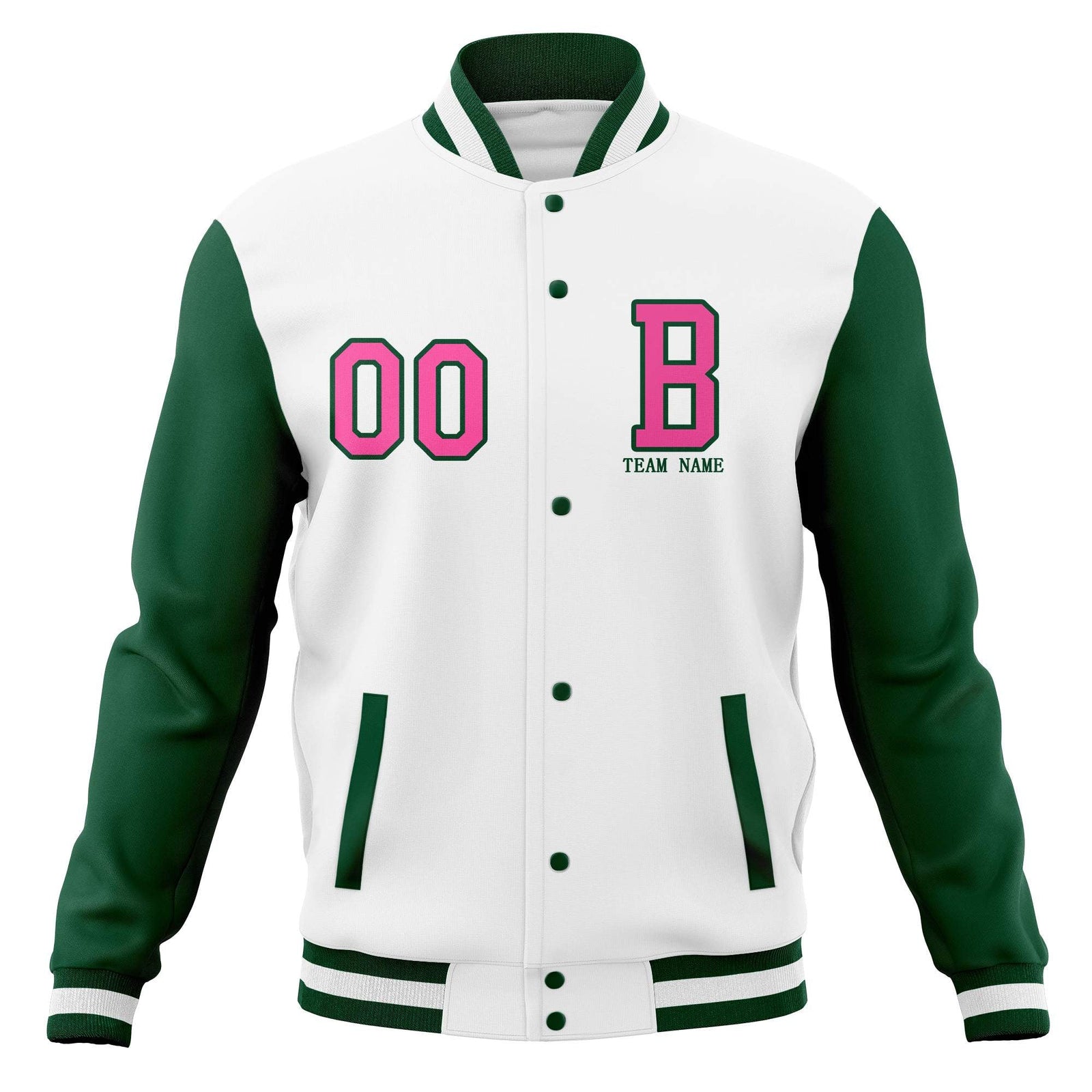Custom Varsity Letterman Jacket Personalized Stitched Bomber Baseball Coat