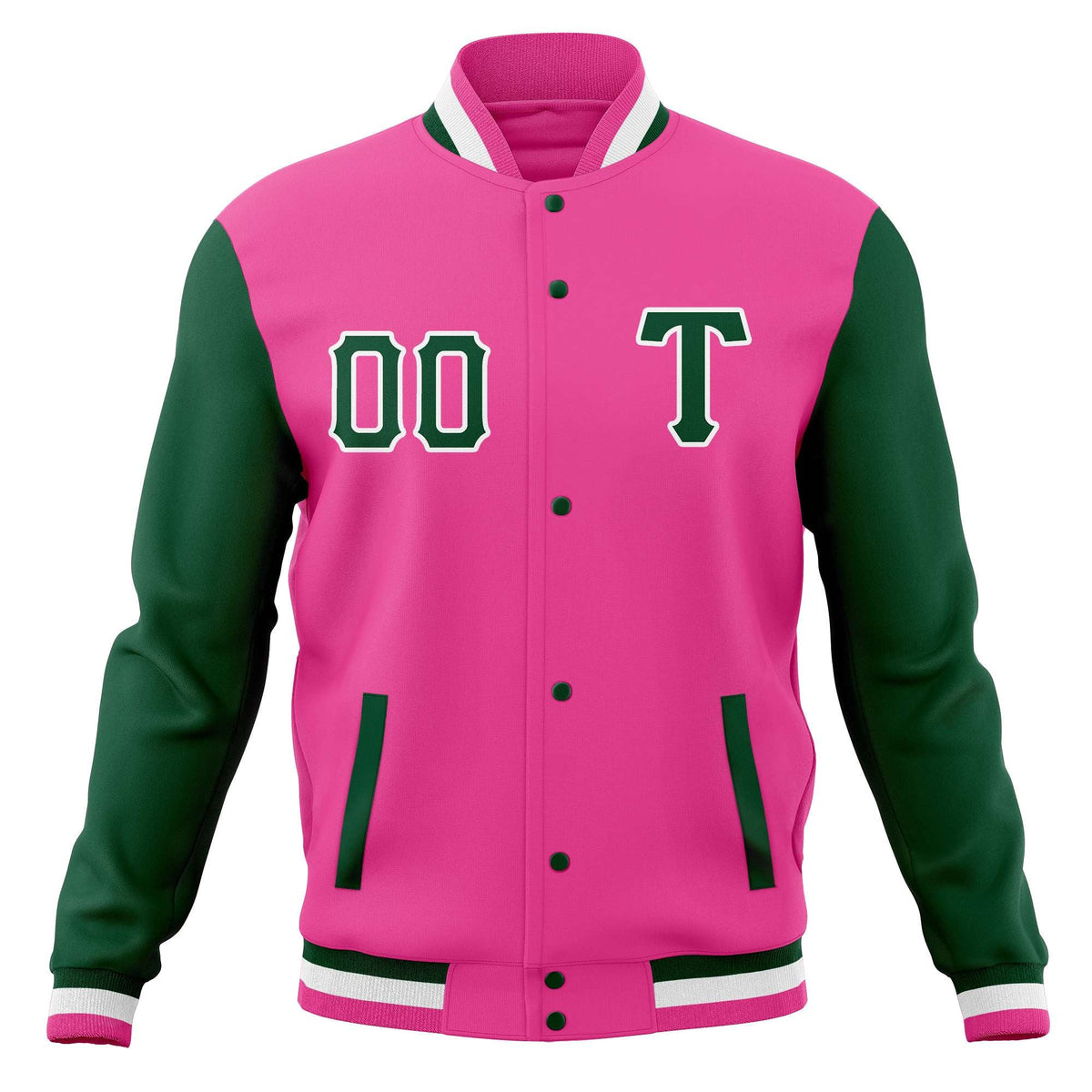 Custom Man&#39;s Varsity Baseball Jacket Cotton Blend Letterman Coats
