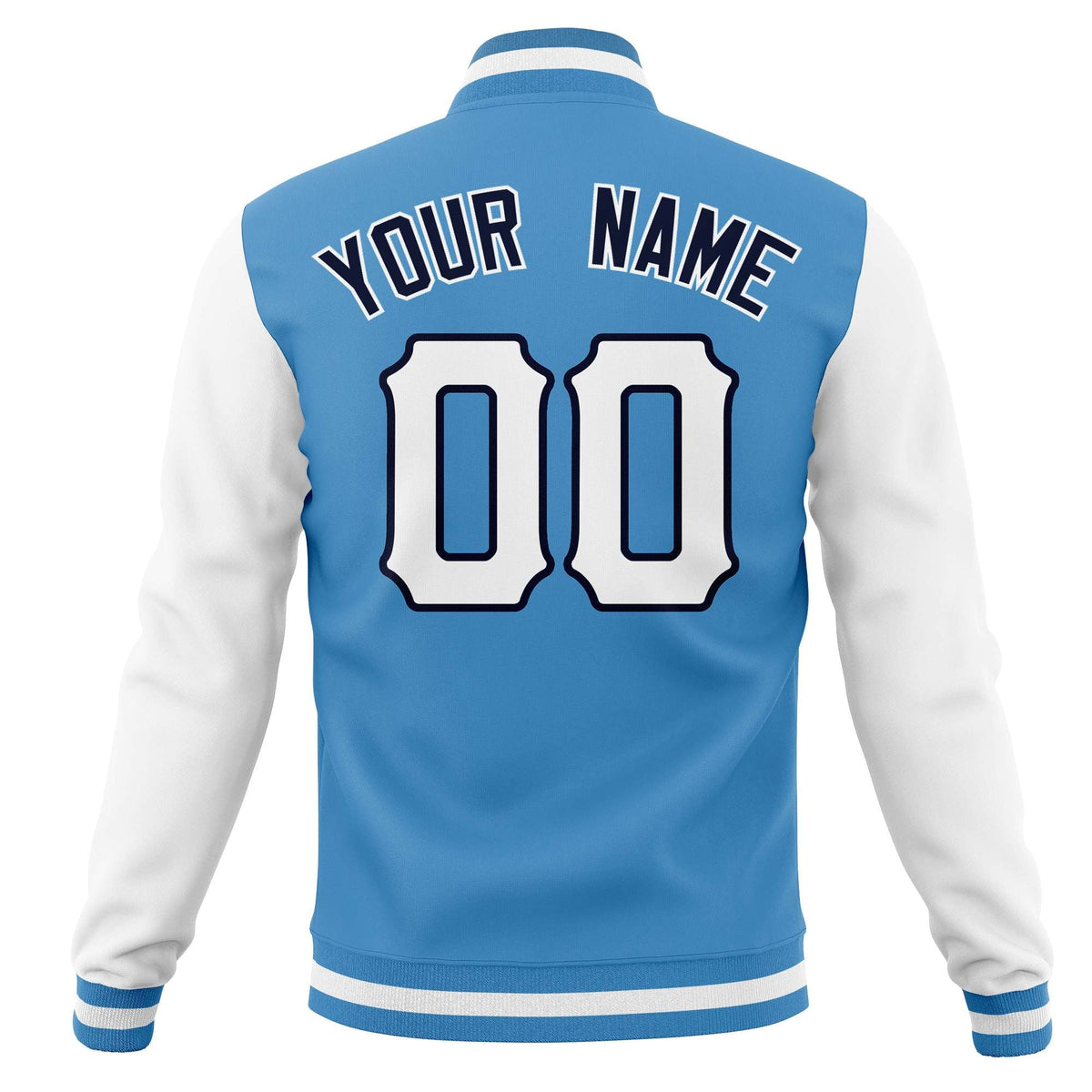 Custom Man&#39;s Varsity Baseball Jacket Cotton Blend Letterman Coats
