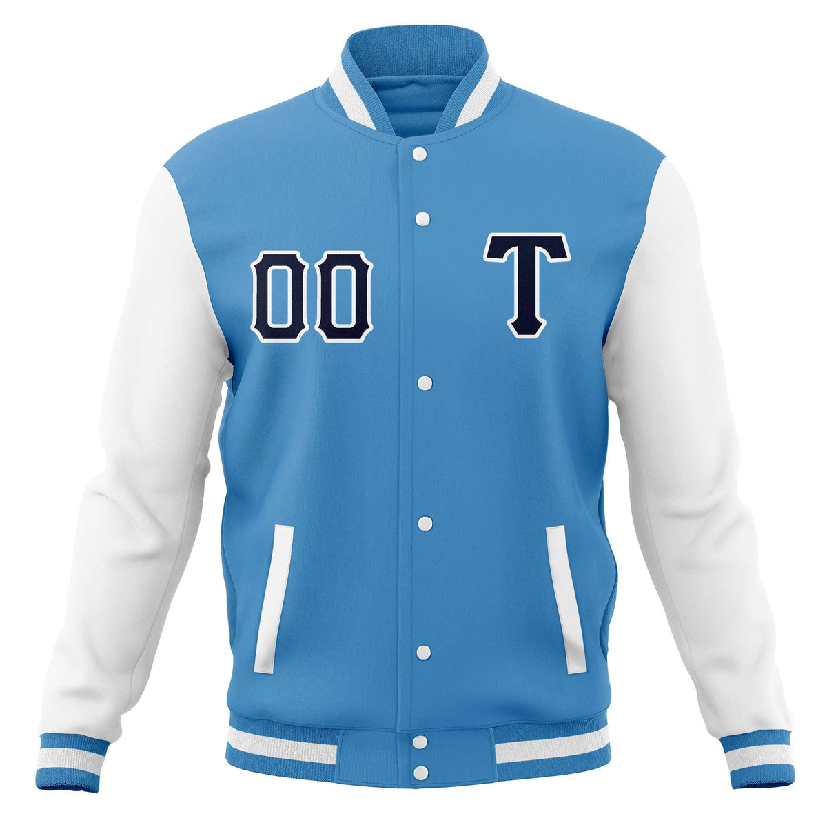 Custom Man&#39;s Varsity Baseball Jacket Cotton Blend Letterman Coats