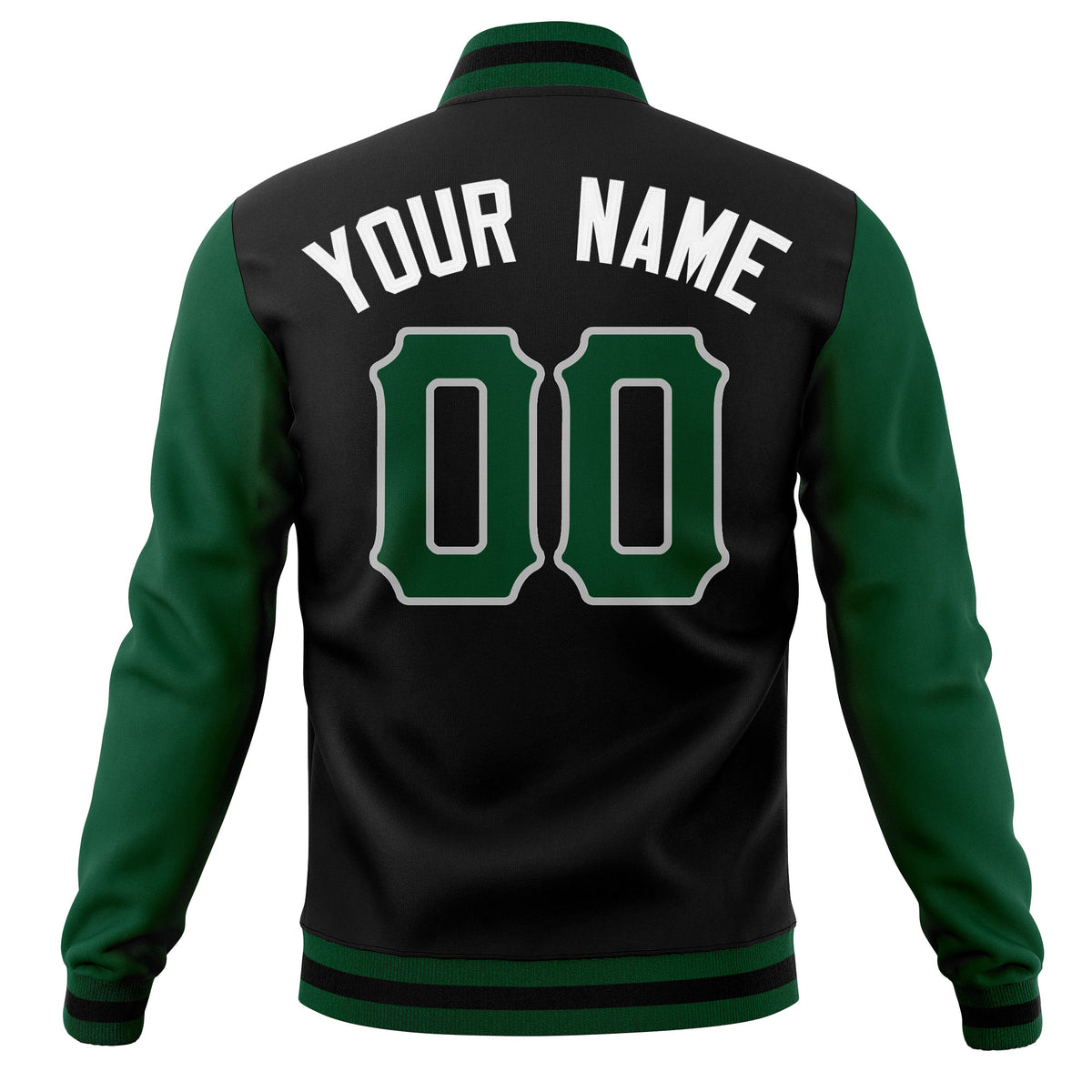 Custom Full-Snap Cotton Blend Baseball Jackets Varsity Letterman Coats