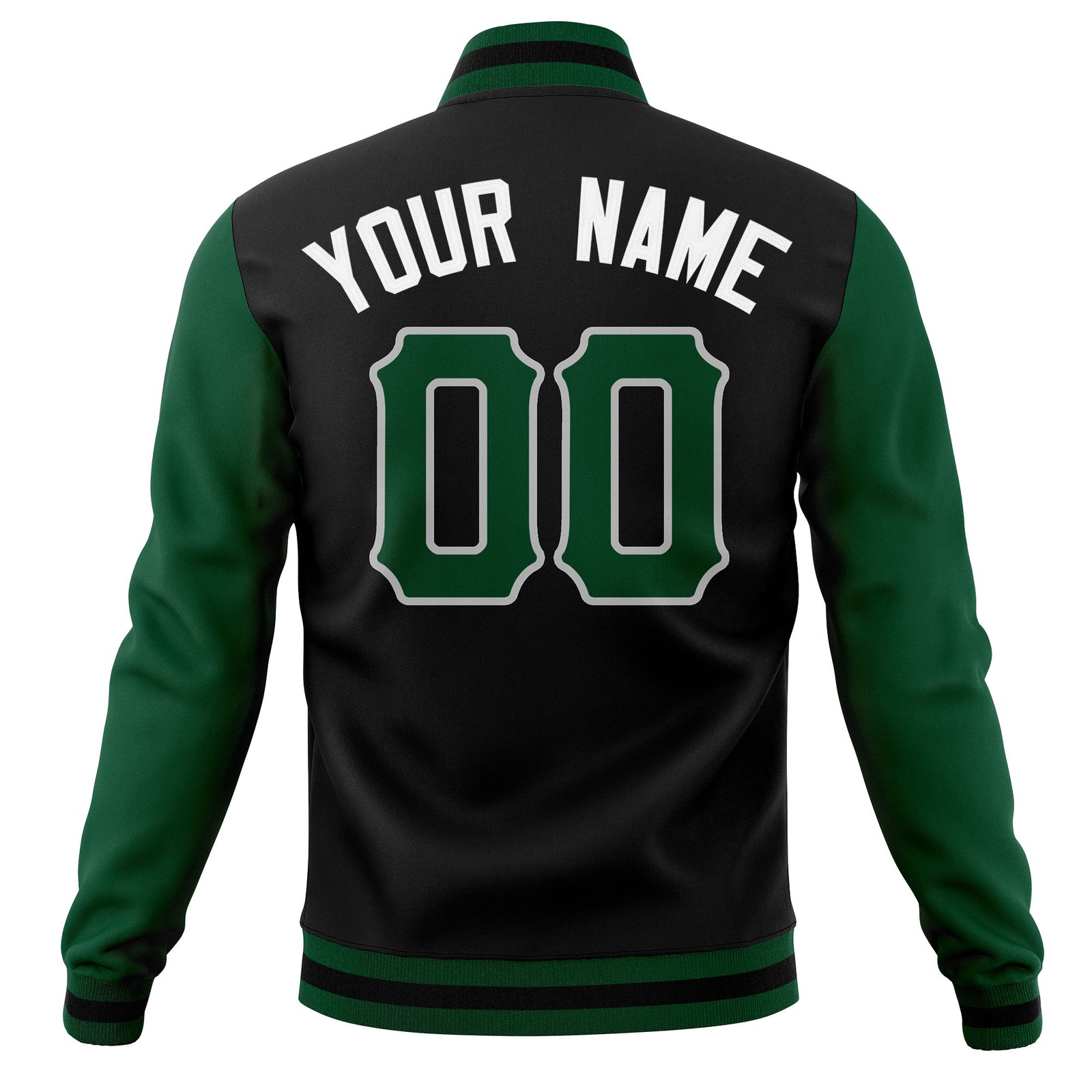 Custom Full-Snap Cotton Blend Baseball Jackets Varsity Letterman Coats